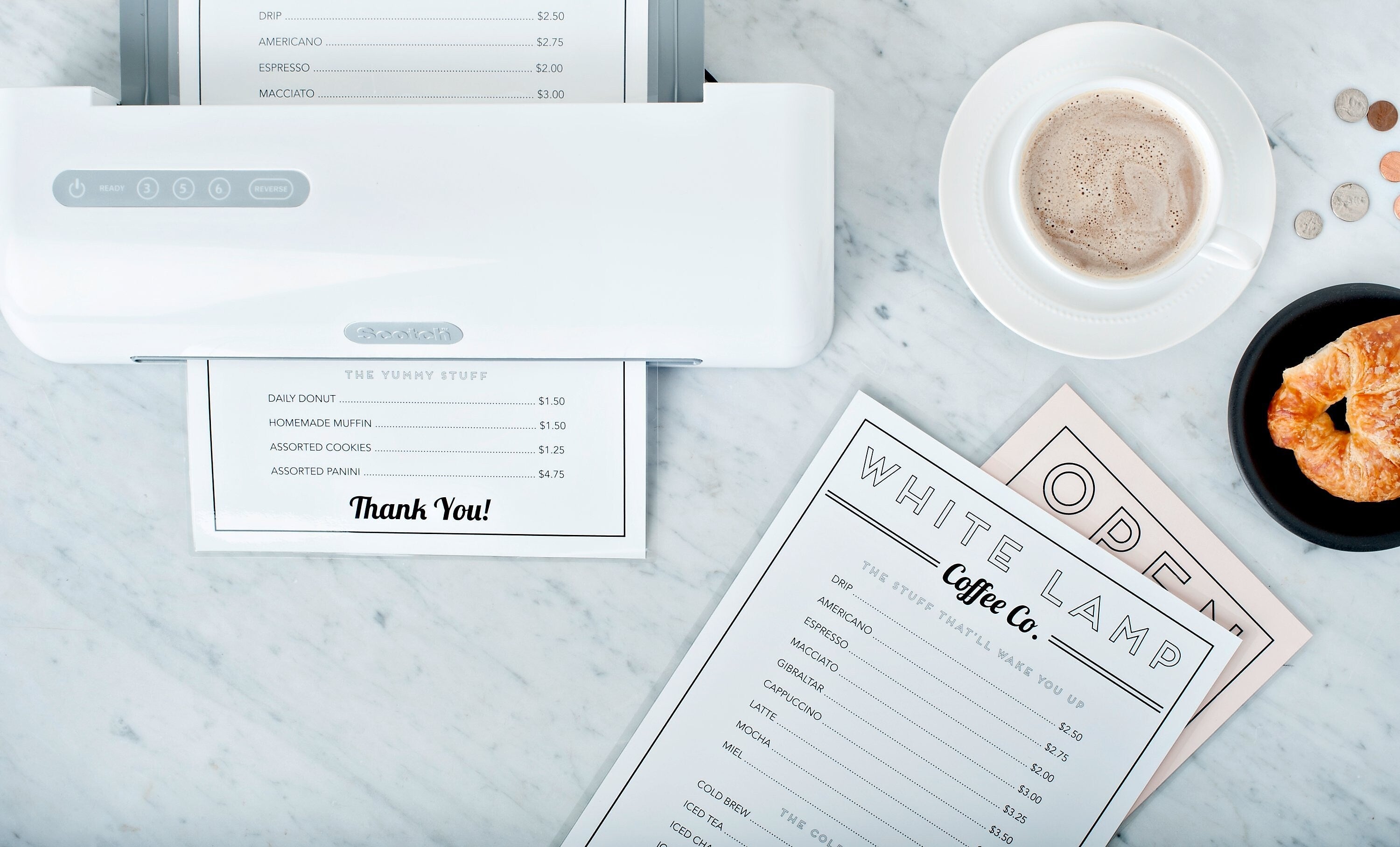 Scotch® Dry Erase Thermal Laminating Pouches, Letter Size, 8.9