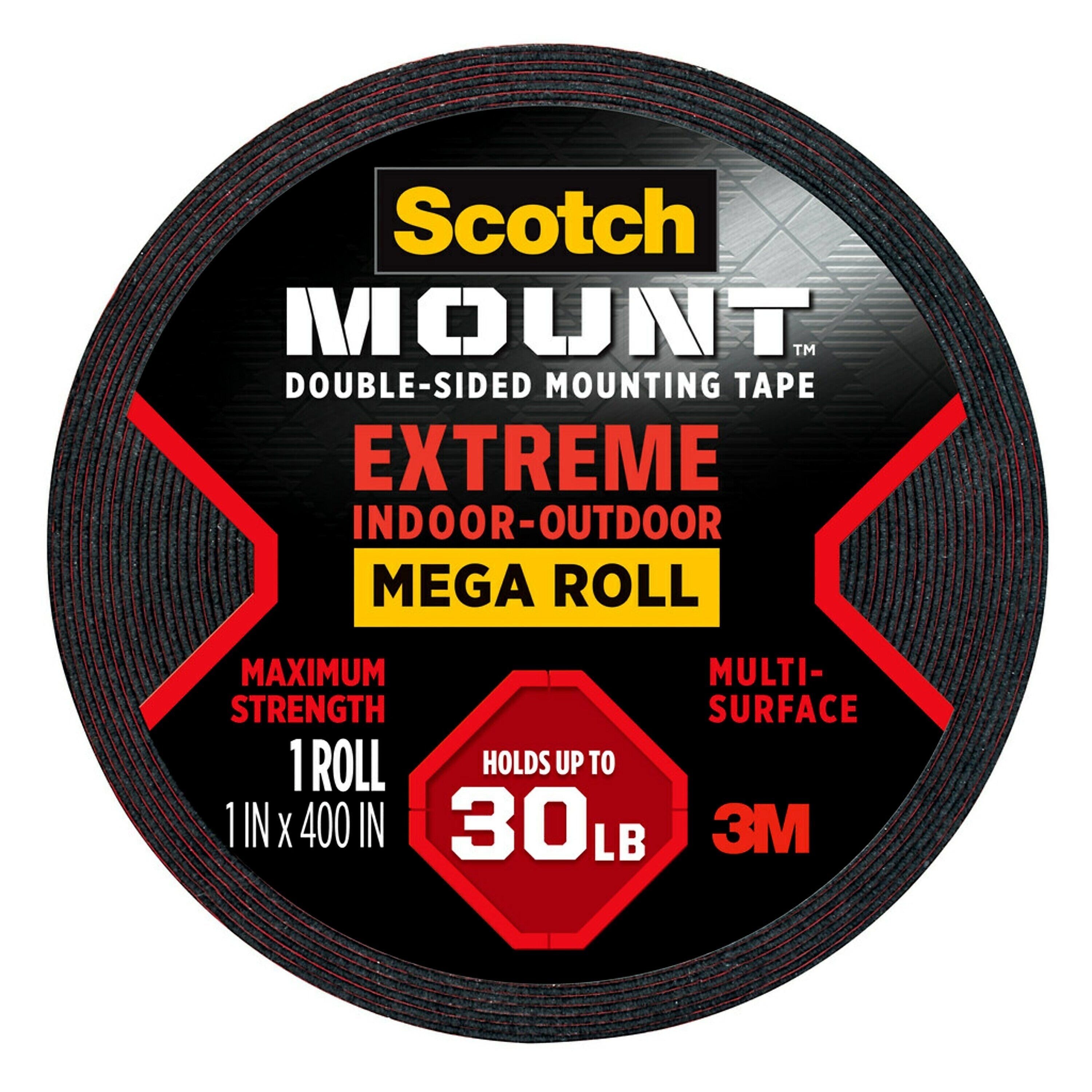 Scotch® Extremely Strong Large Mounting Adhesives, 1