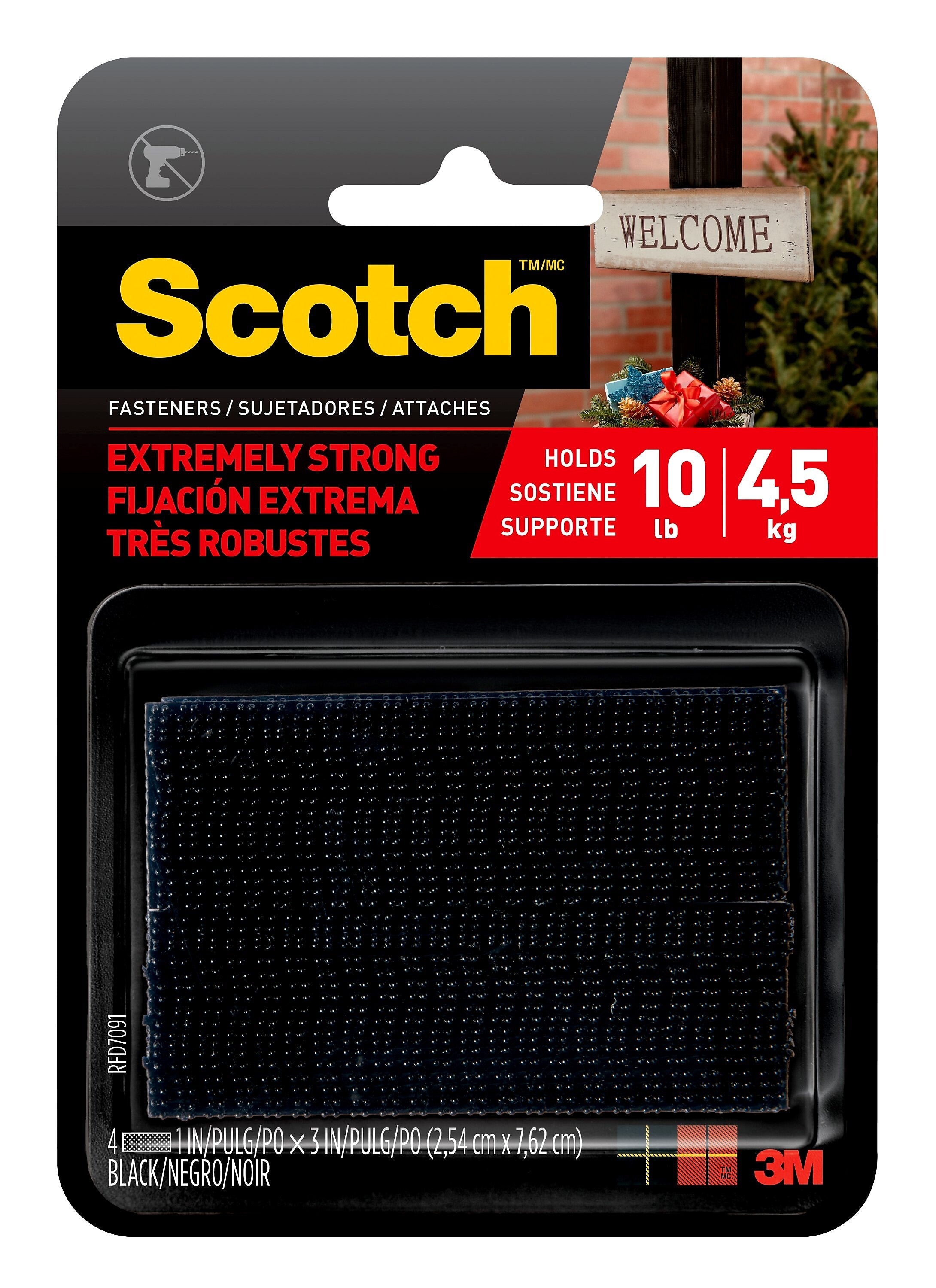 Scotch® Heavy Duty Fasteners, 1