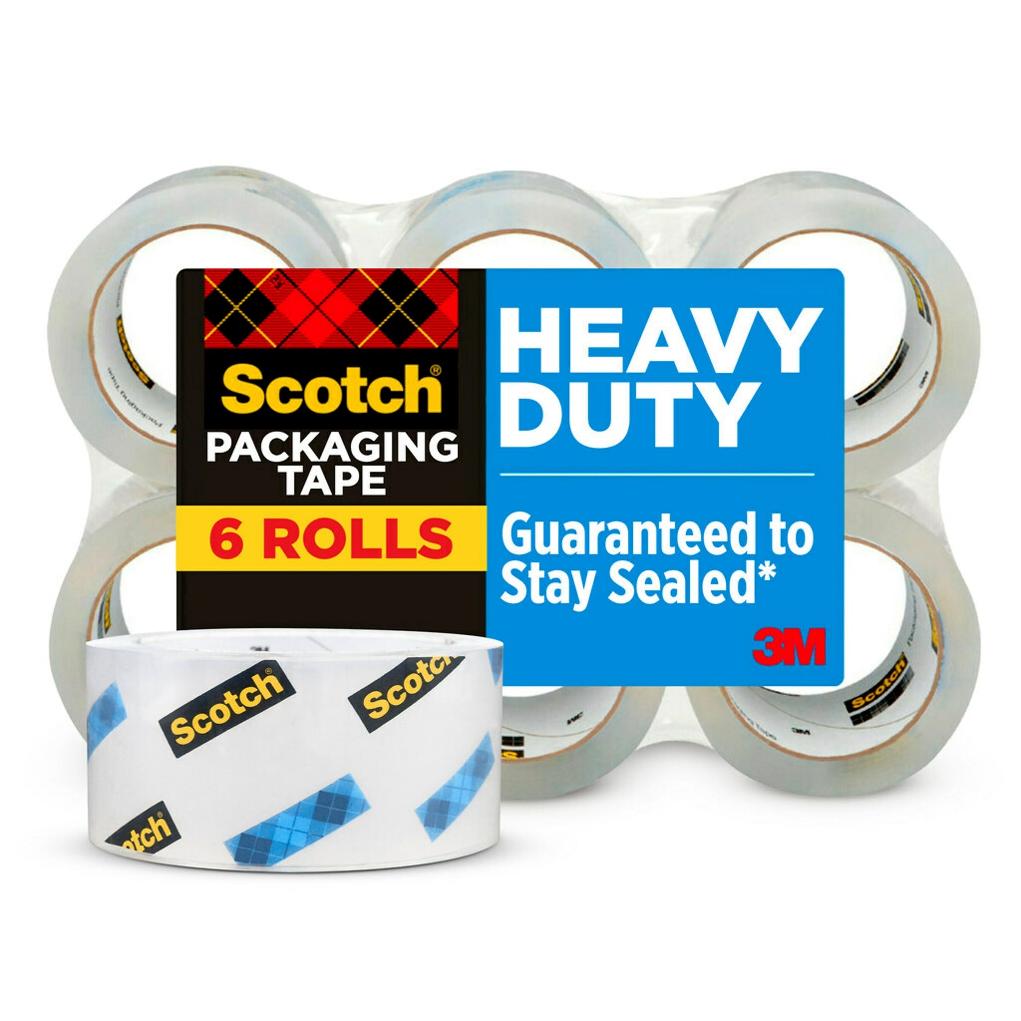 Scotch Heavy Duty Packing Tape, 1.88