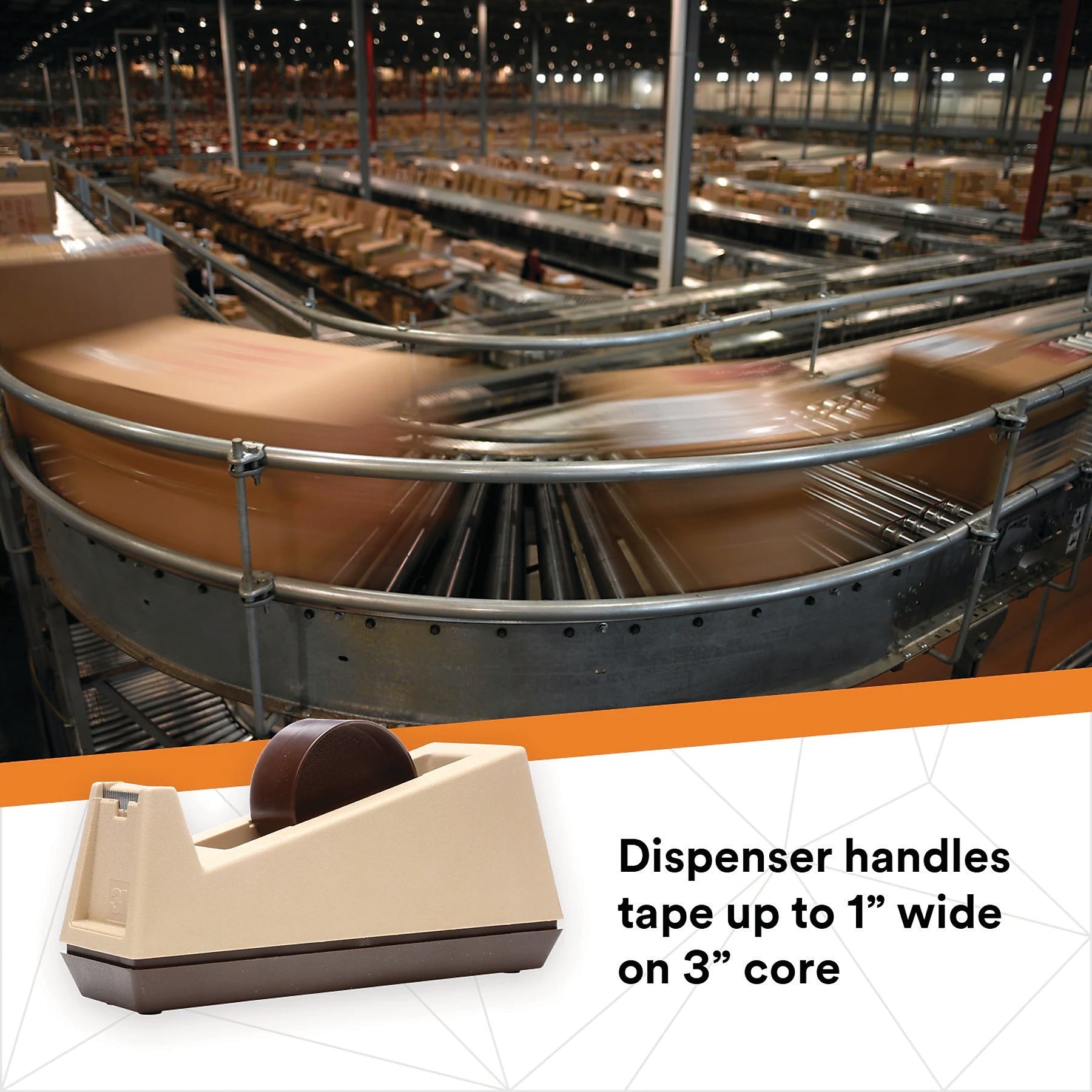 Scotch Heavy Duty Tape Dispenser, Beige