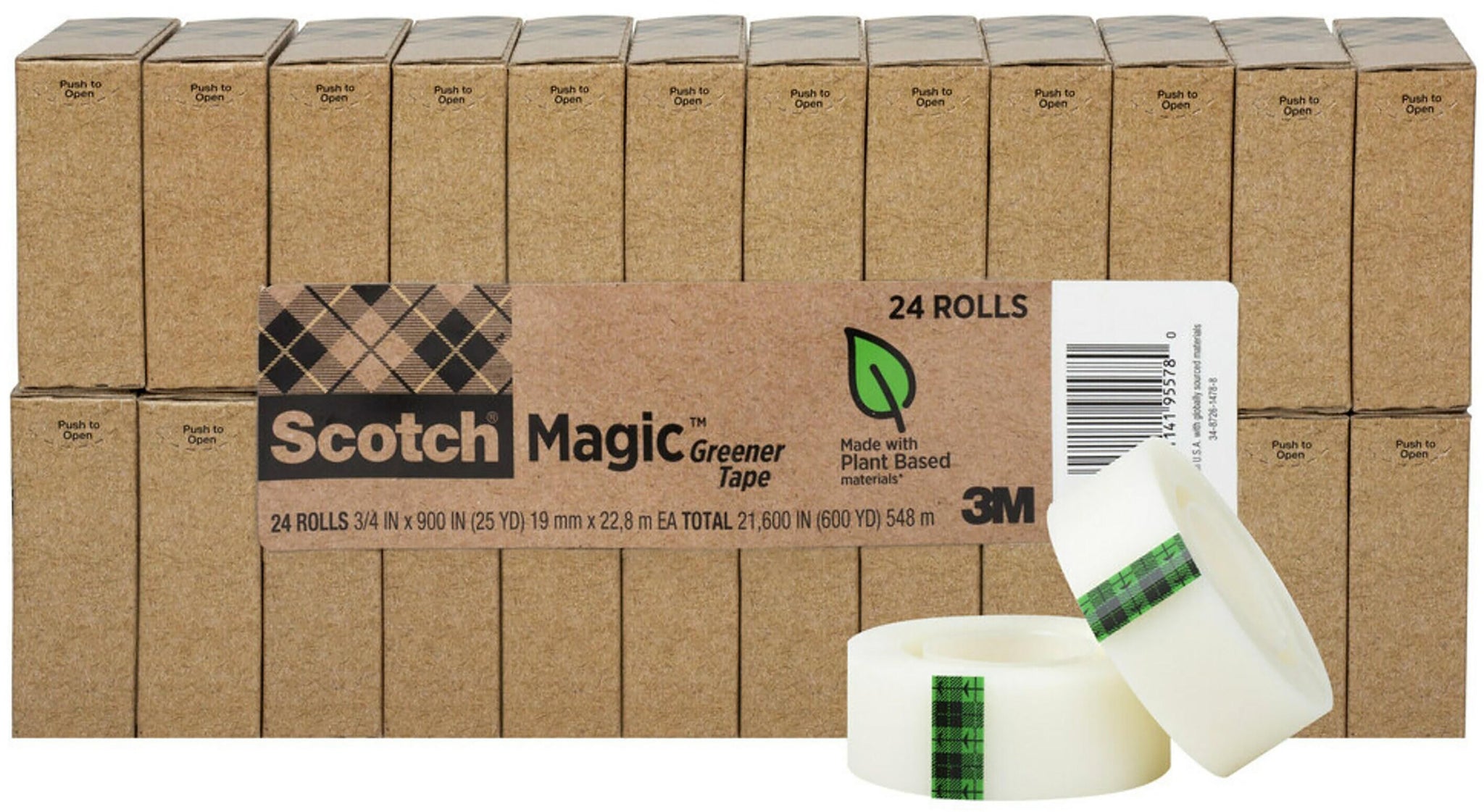 Scotch Magic Invisible Clear Tape, 1