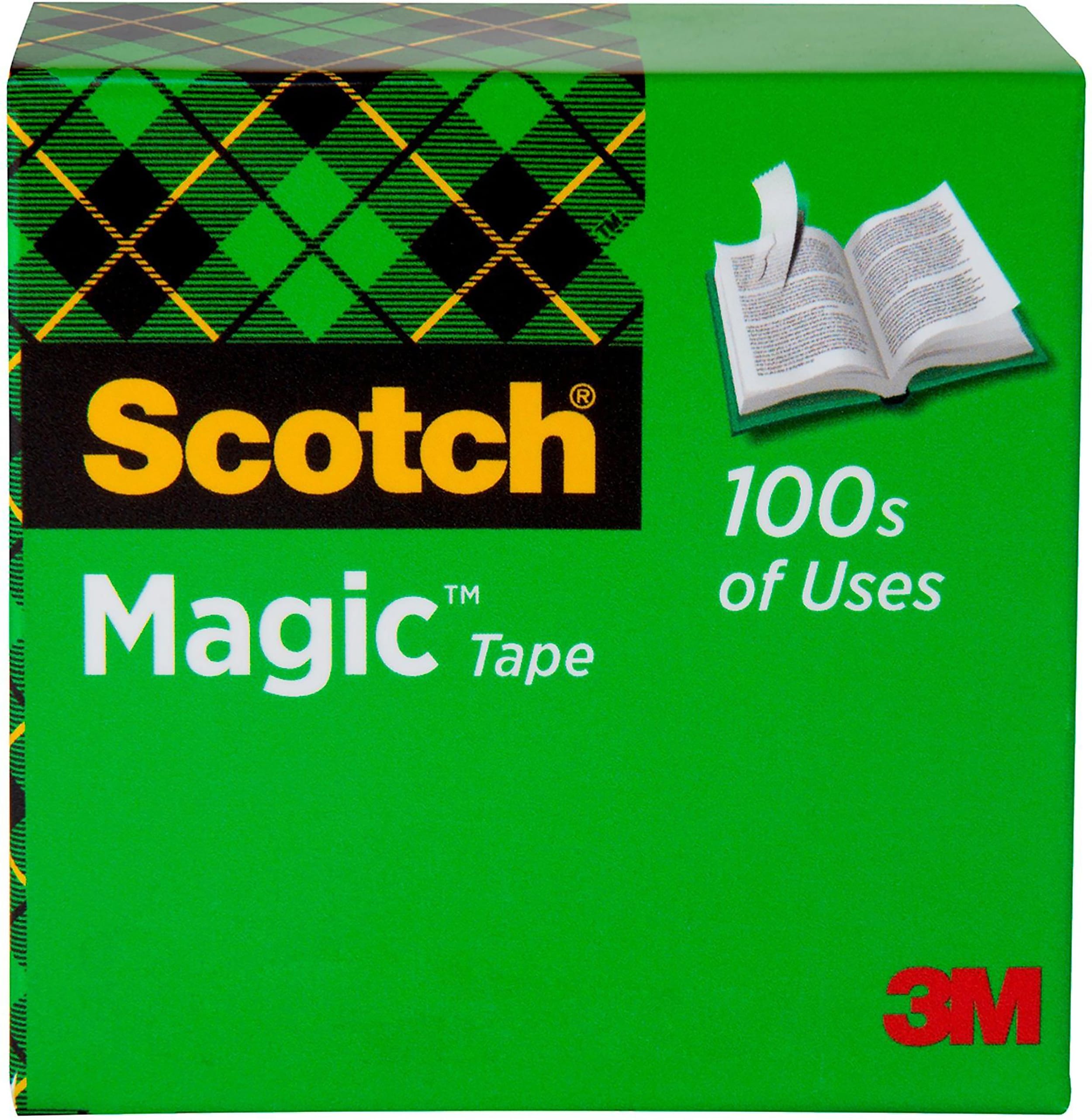 Scotch Magic Invisible Clear Tape Refill, 0.5