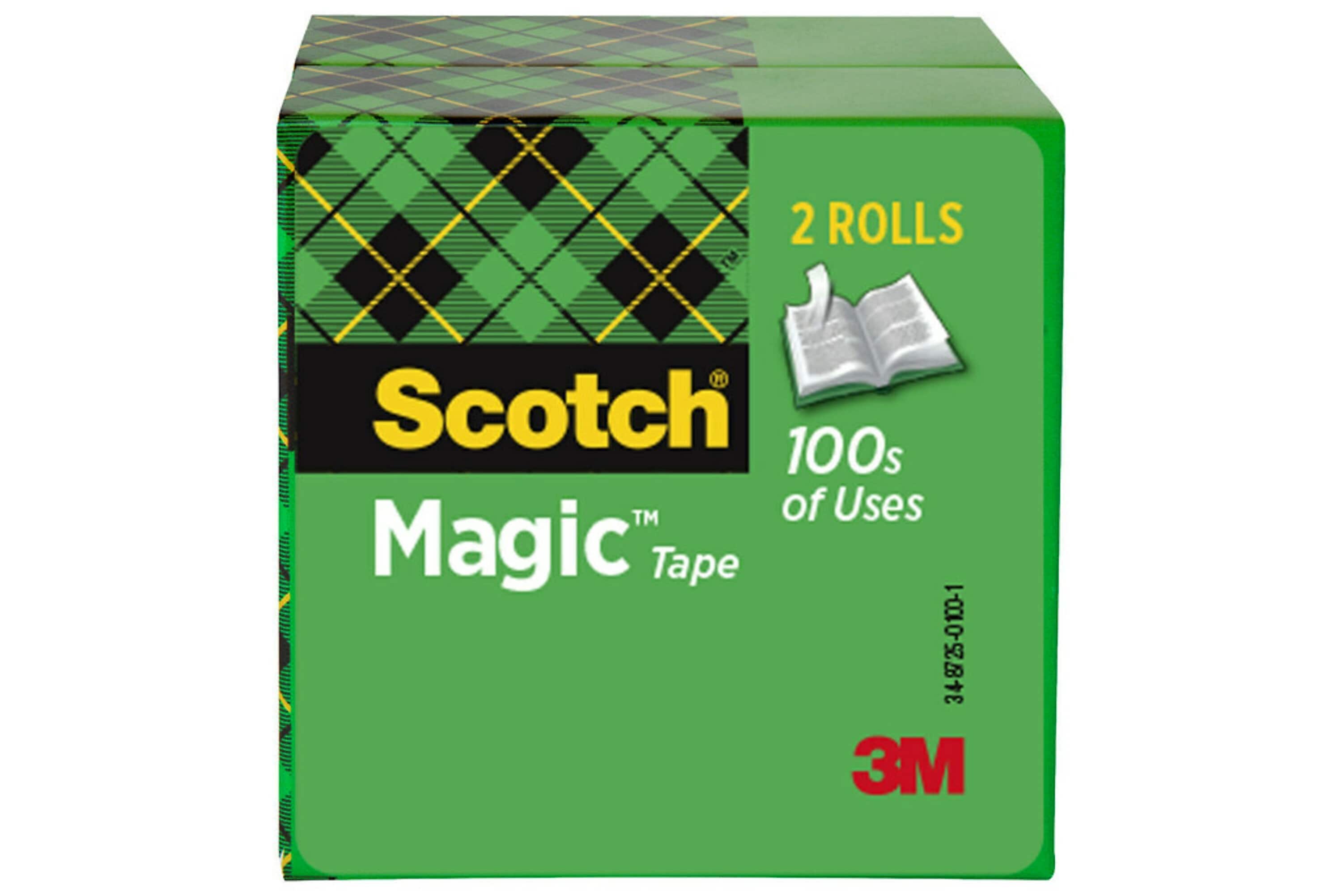 Scotch Magic Invisible Clear Tape Refill, 0.5