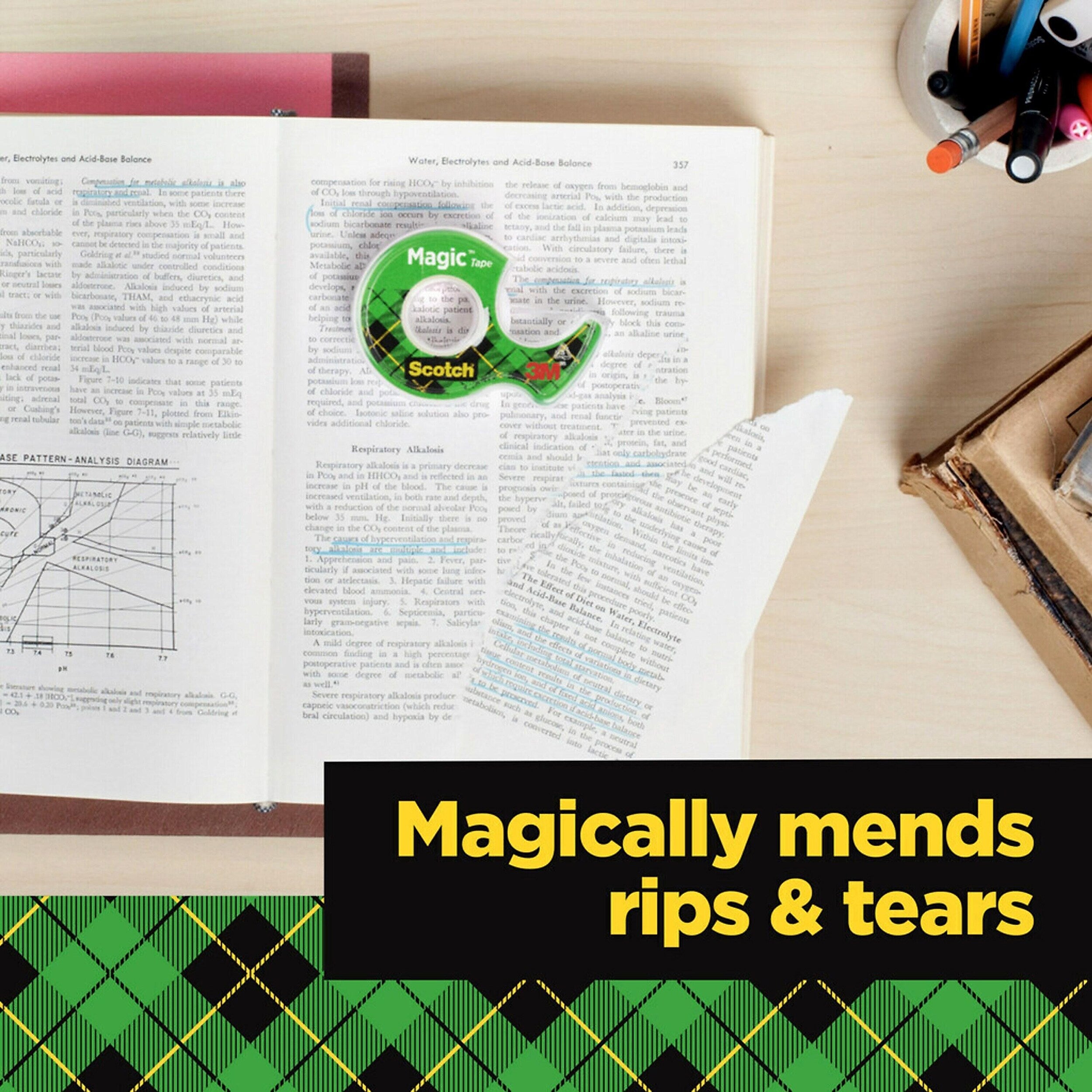 Scotch Magic Invisible Clear Tape Refill, 0.75