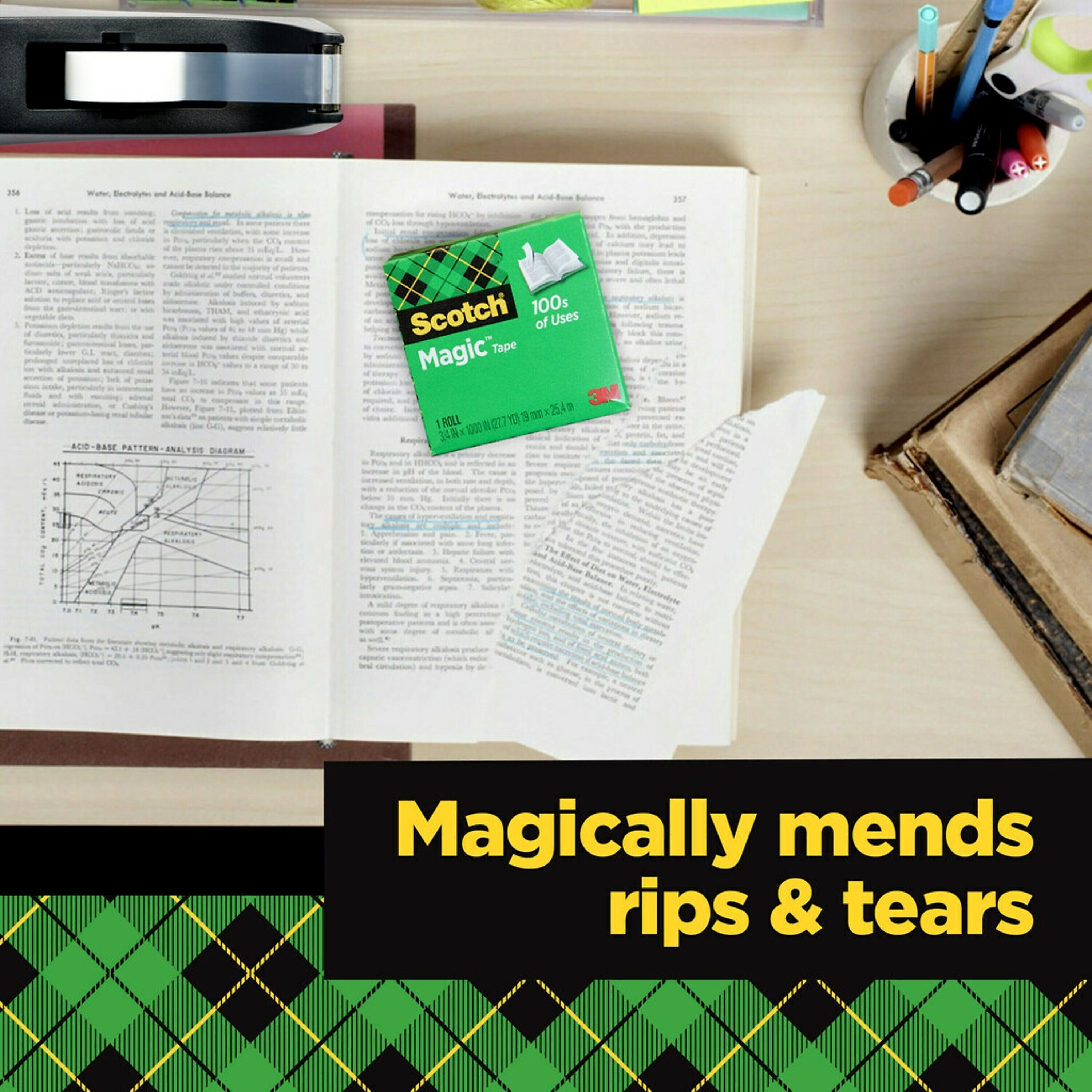 Scotch Magic Invisible Clear Tape Refill, 0.75