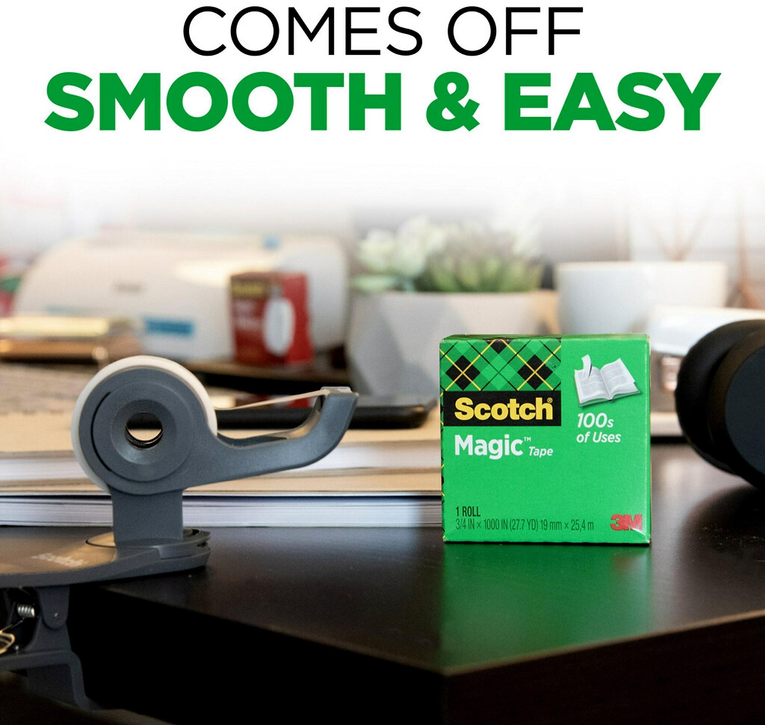 Scotch Magic Invisible Clear Tape Refill, 0.75