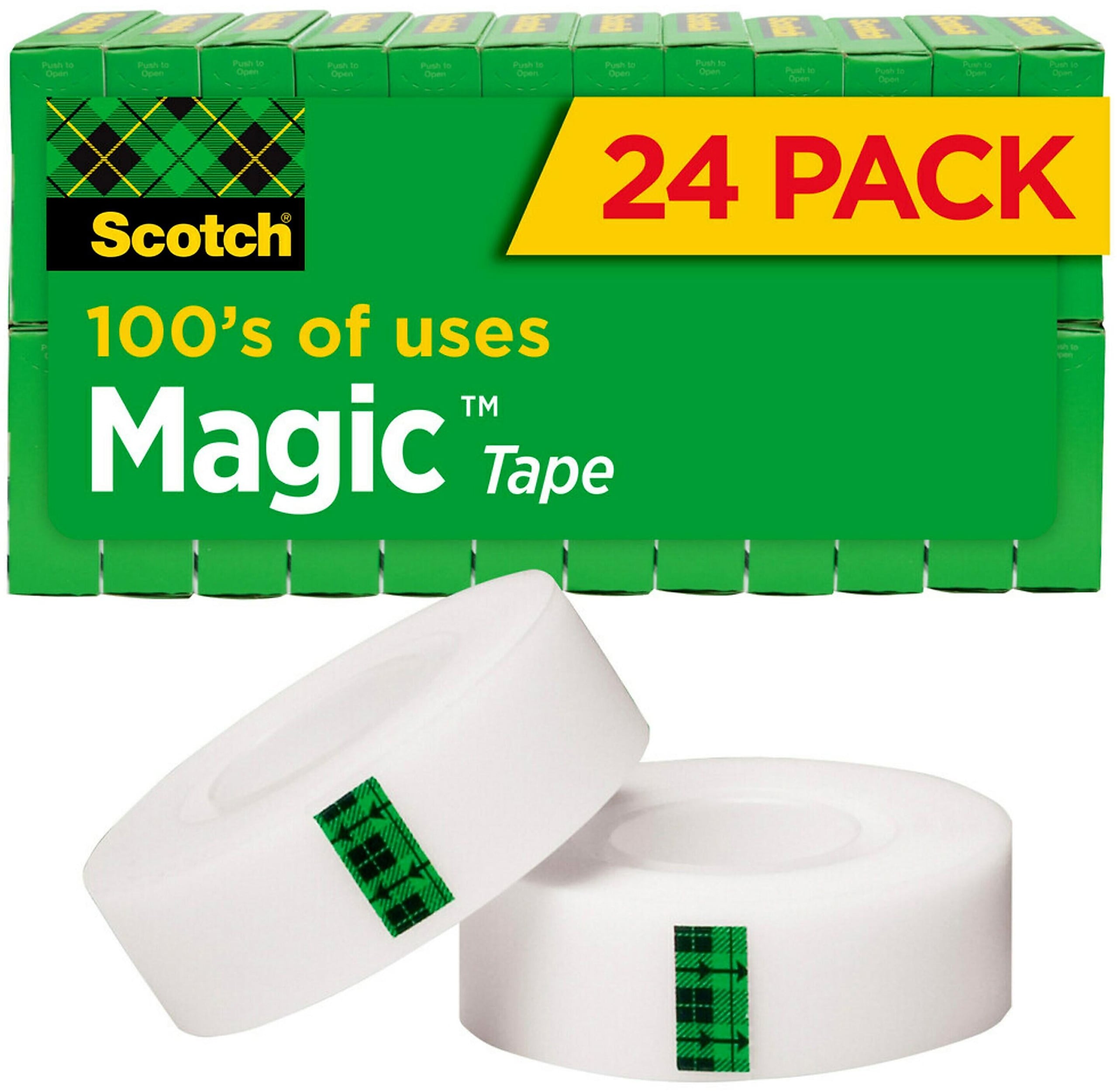 Scotch Magic Invisible Clear Tape Refill, 0.75