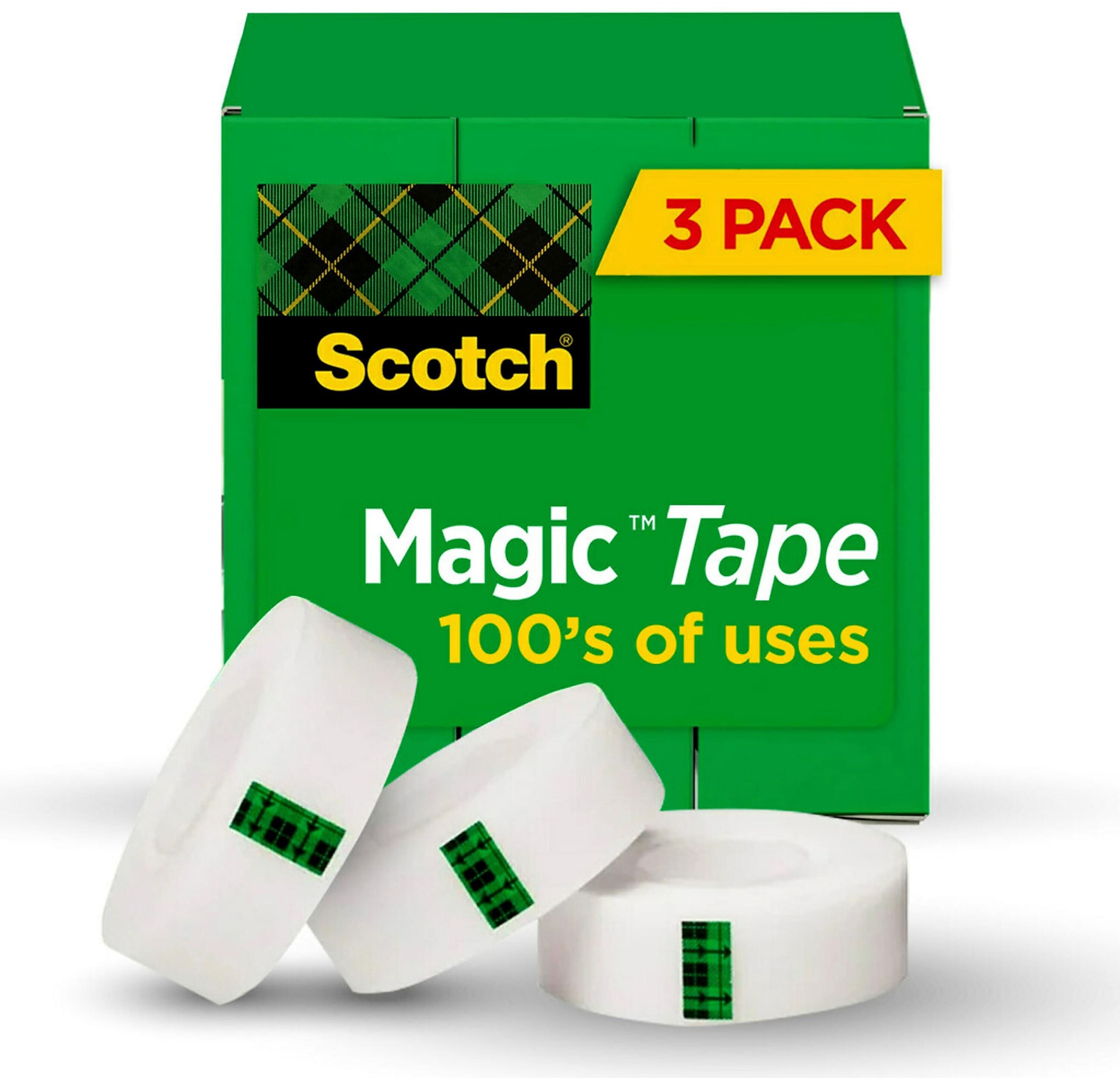 Scotch Magic Invisible Clear Tape Refill, 0.75