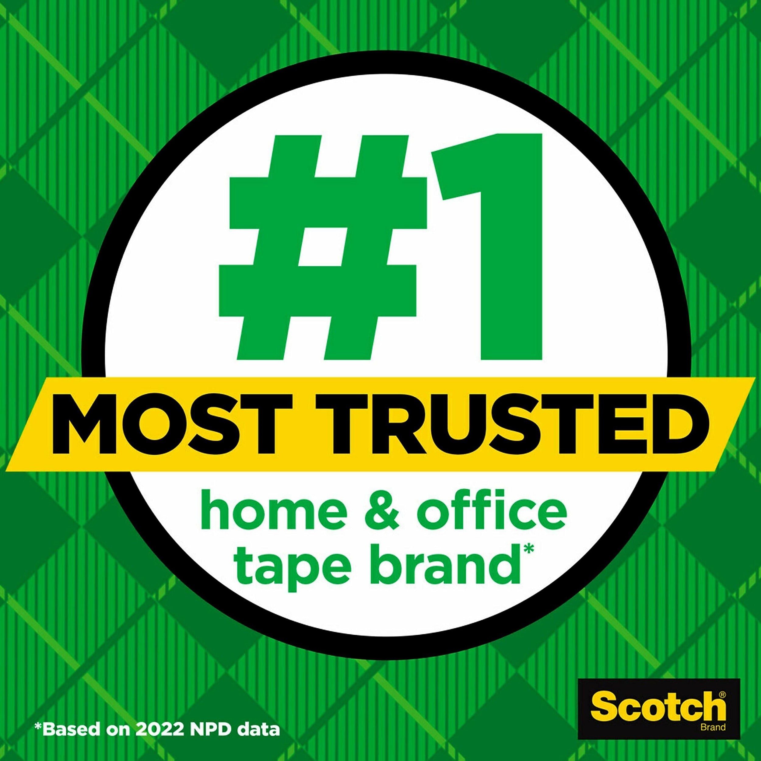 Scotch Magic Invisible Tape, 1/2