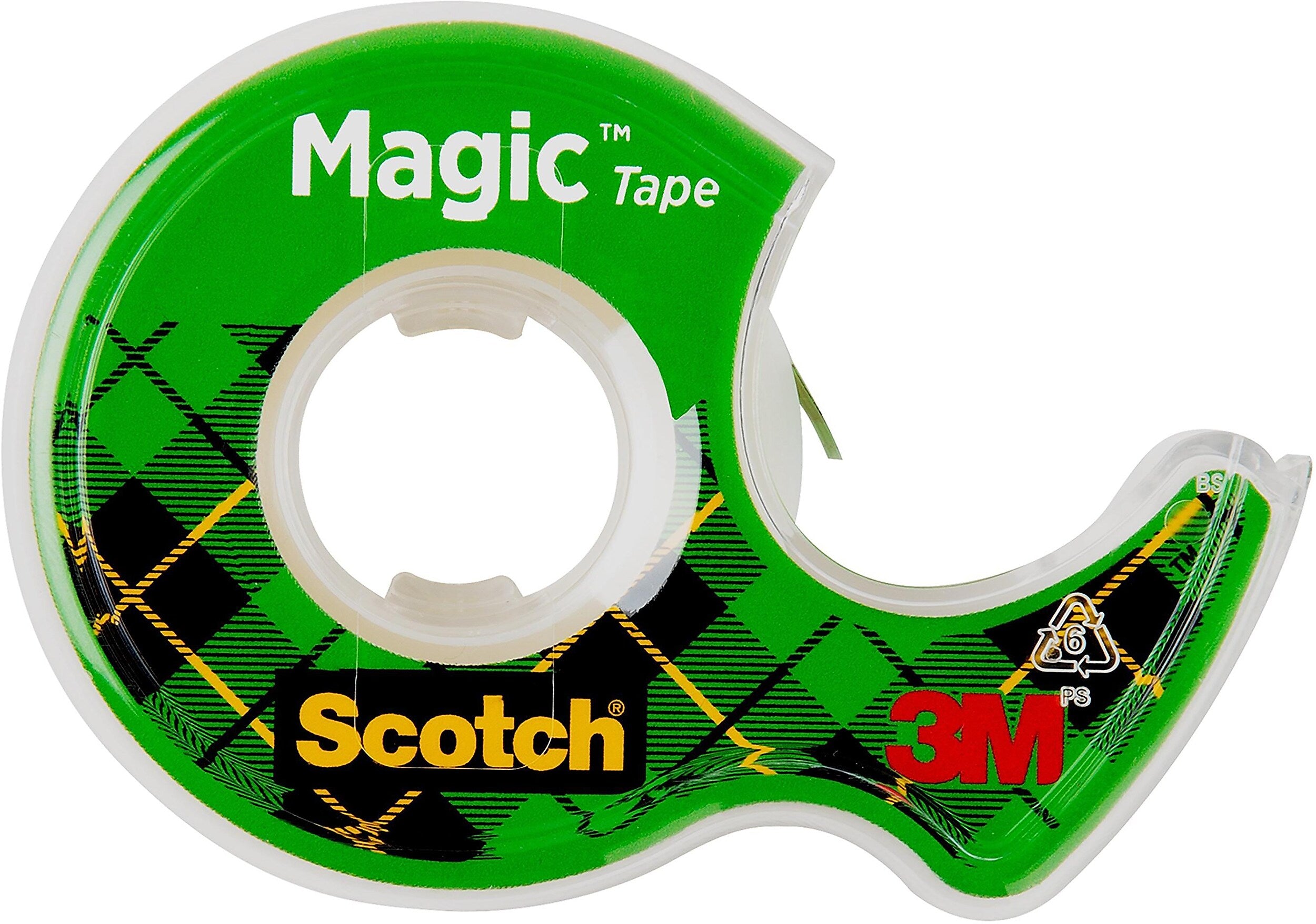 Scotch® Magic™ Invisible Tape with Dispenser, 3/4