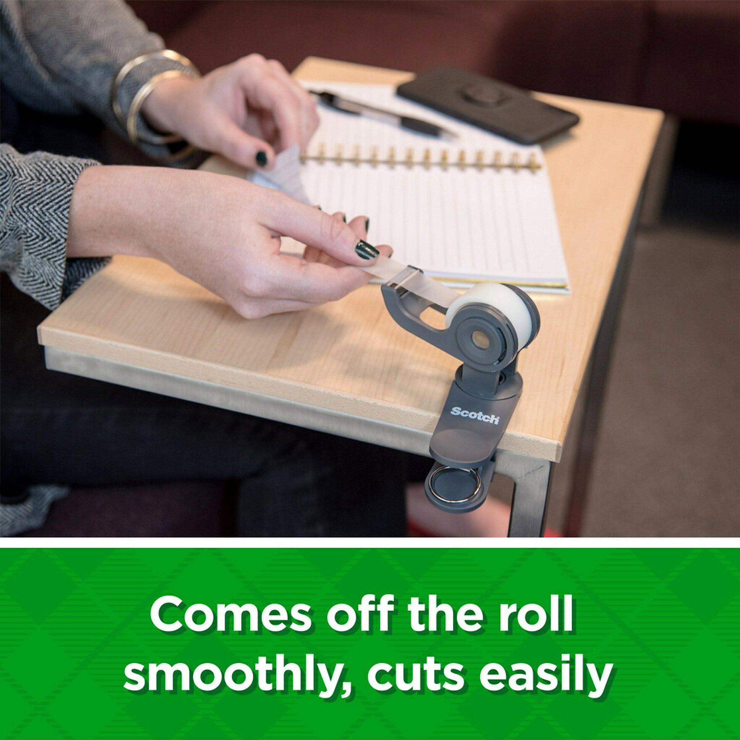 Scotch Magic Invisible Tape with Dispenser, 3/4