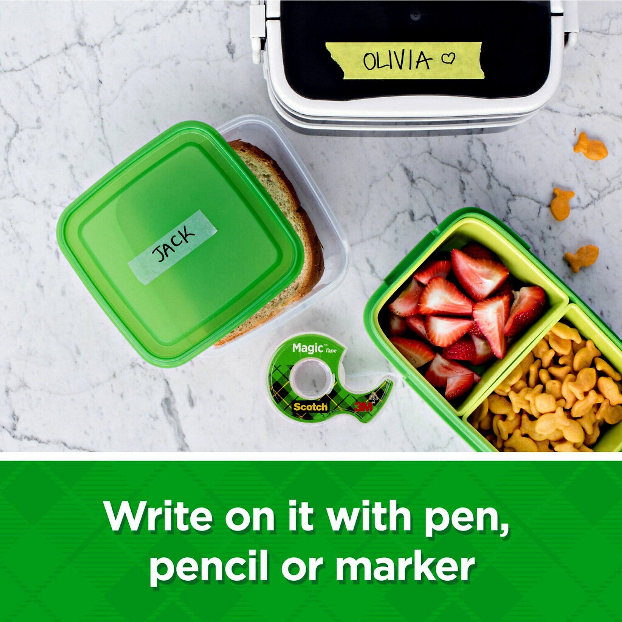 Scotch Magic Invisible Tape with Dispenser, 3/4