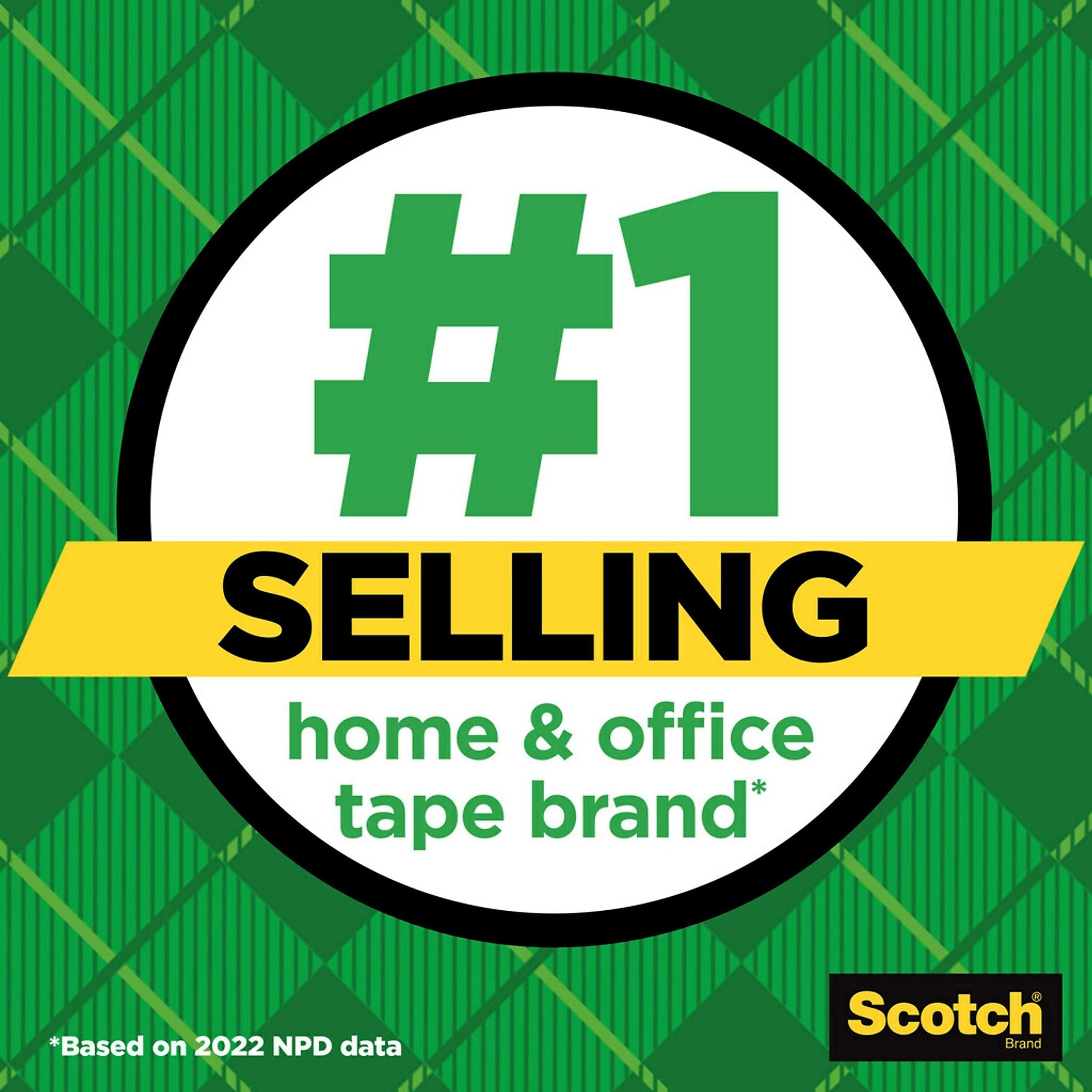 Scotch Magic Invisible Tape with Dispenser, 3/4