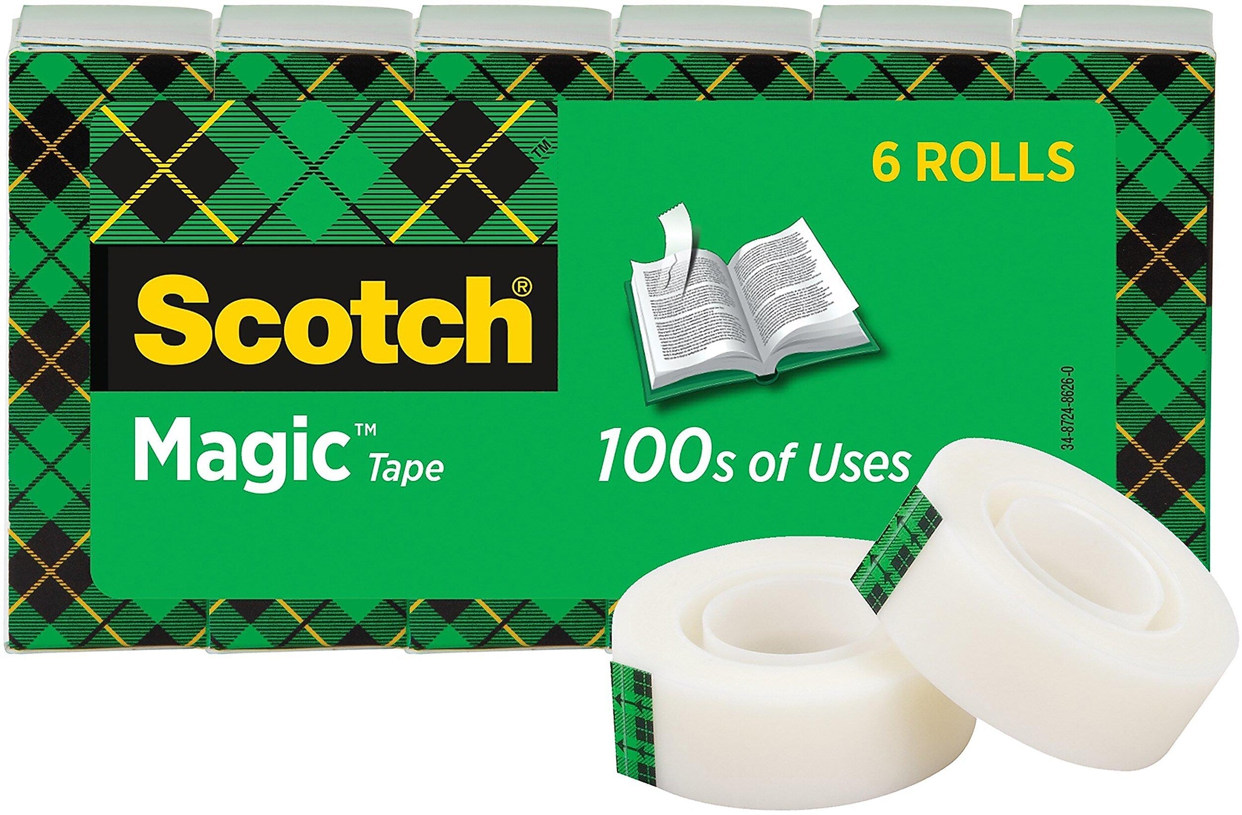 Scotch Magic Tape Refill, 3/4