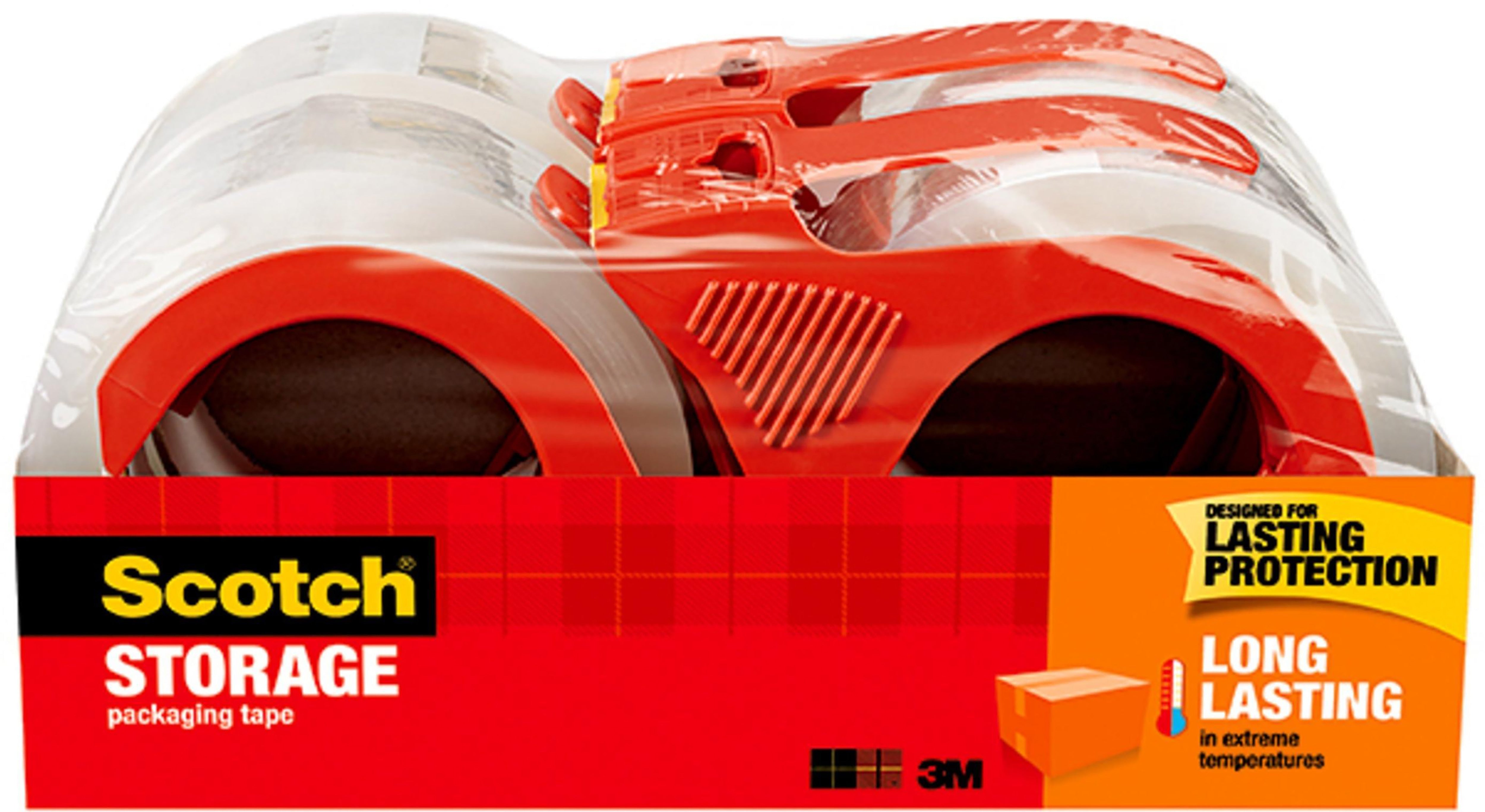 Scotch Moving & Storage Packing Tape with Dispenser, 1.88