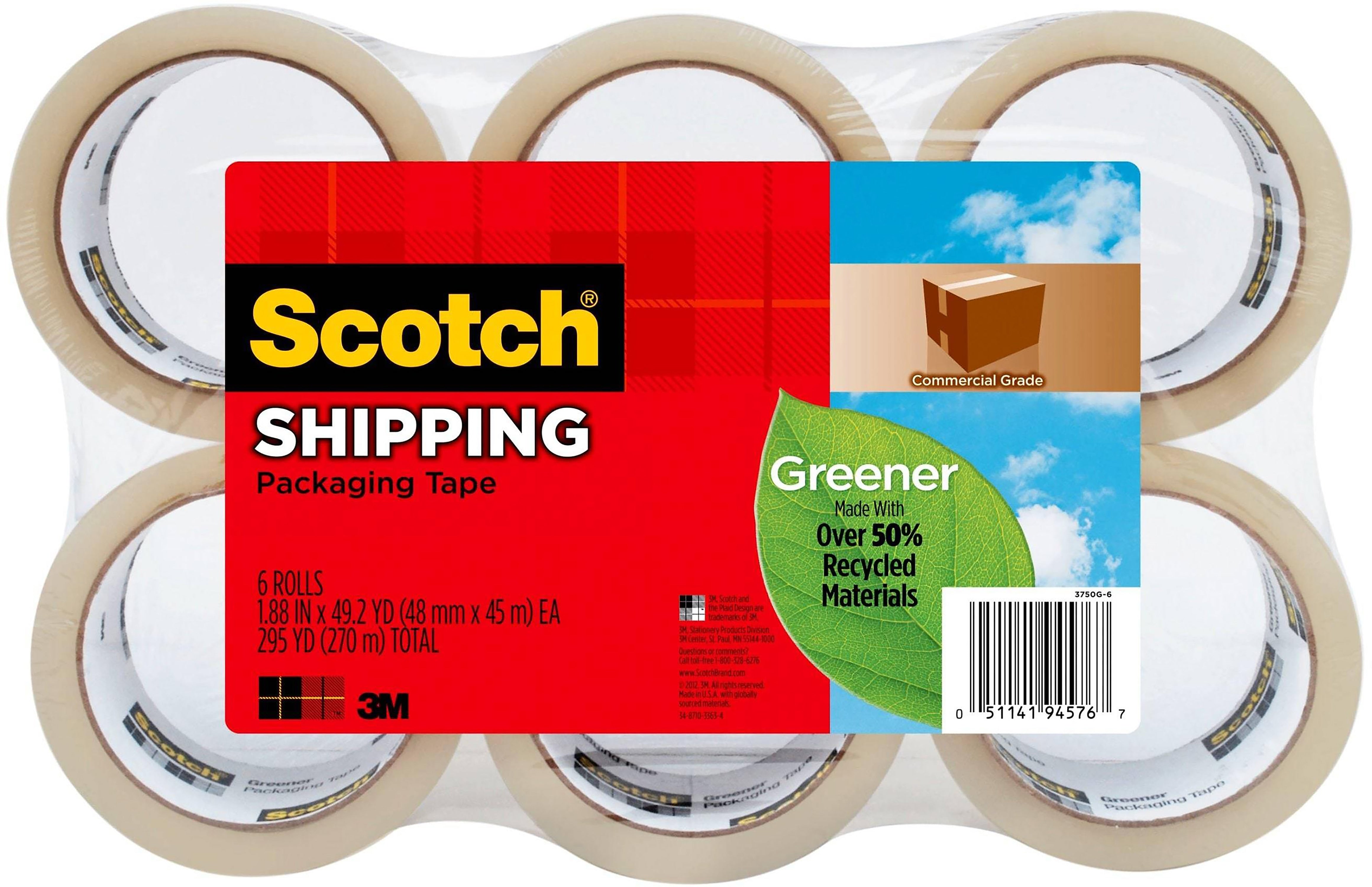 Scotch Packing Tape, 1.88