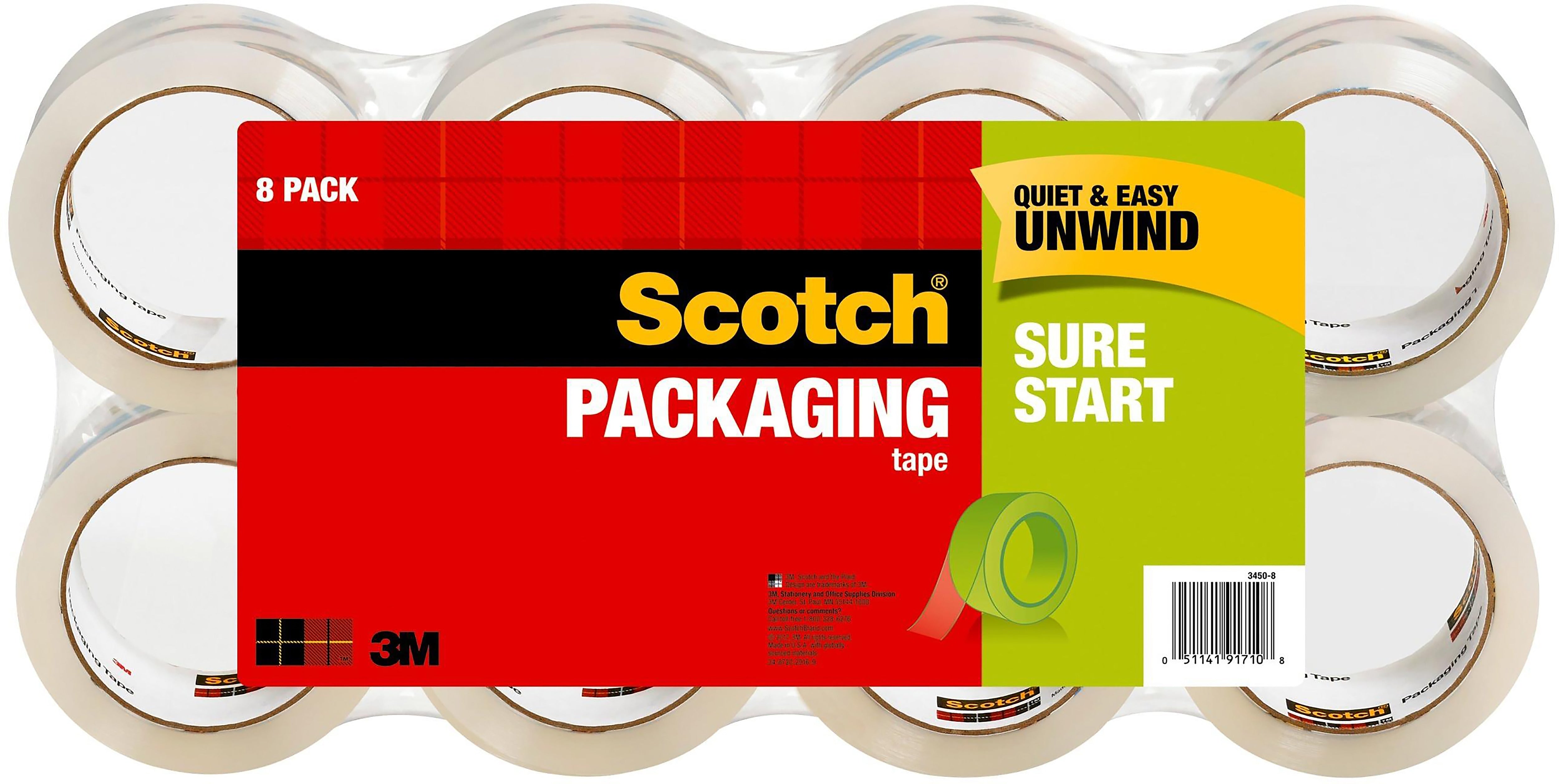 Scotch Packing Tape, 1.88