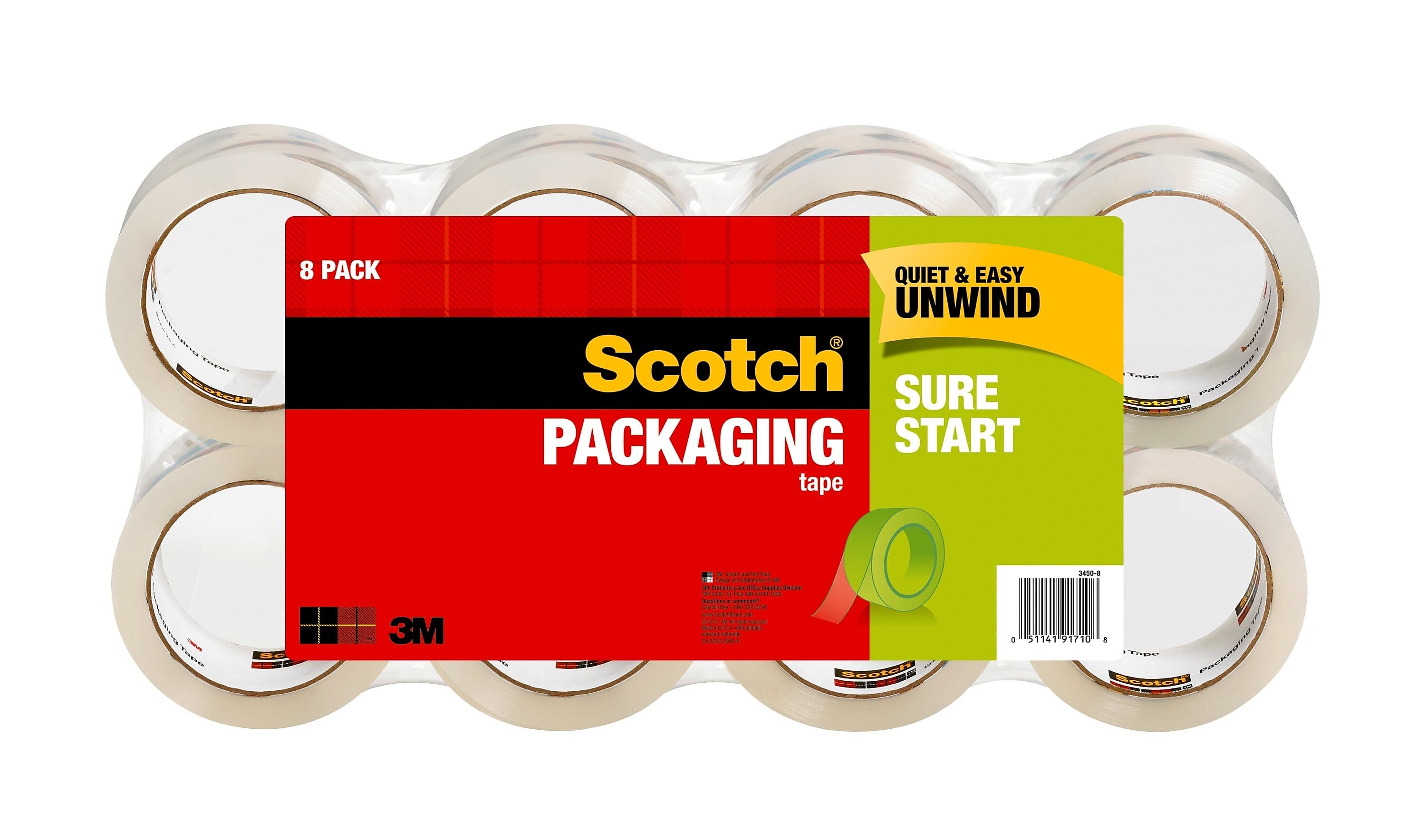Scotch Packing Tape, 1.88