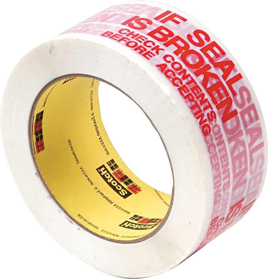 Scotch® Printed Message Box Sealing Tape, 
