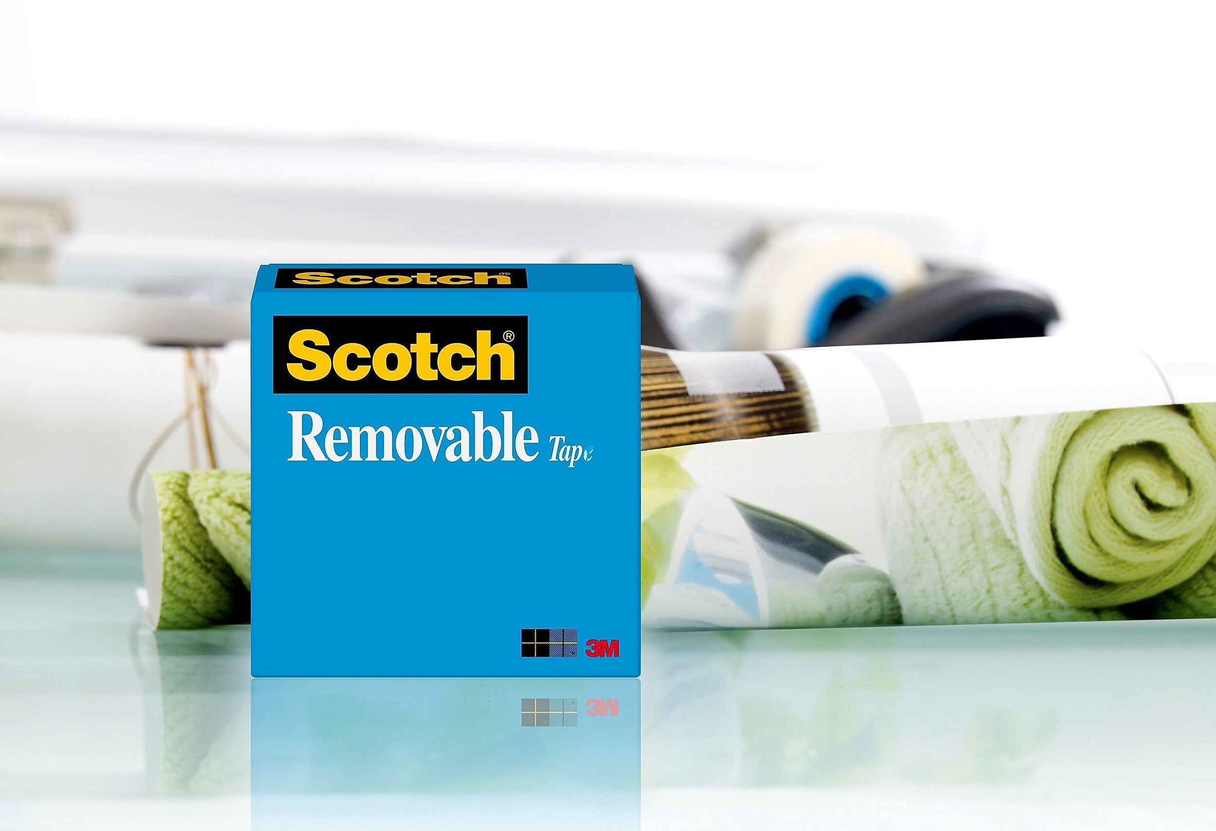 Scotch® Removable Invisible Tape, 3/4