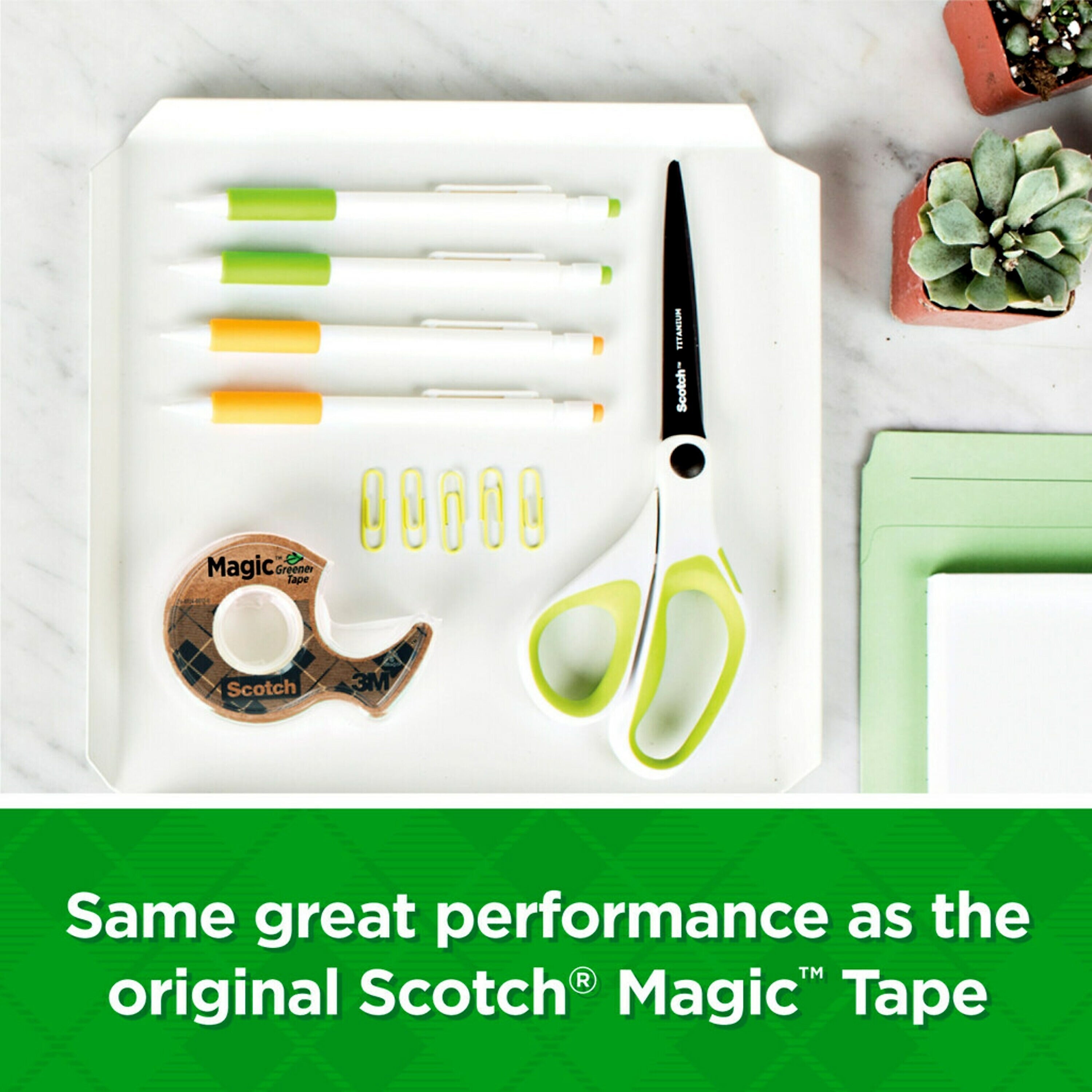 Scotch® Removable Invisible Tape, 3/4