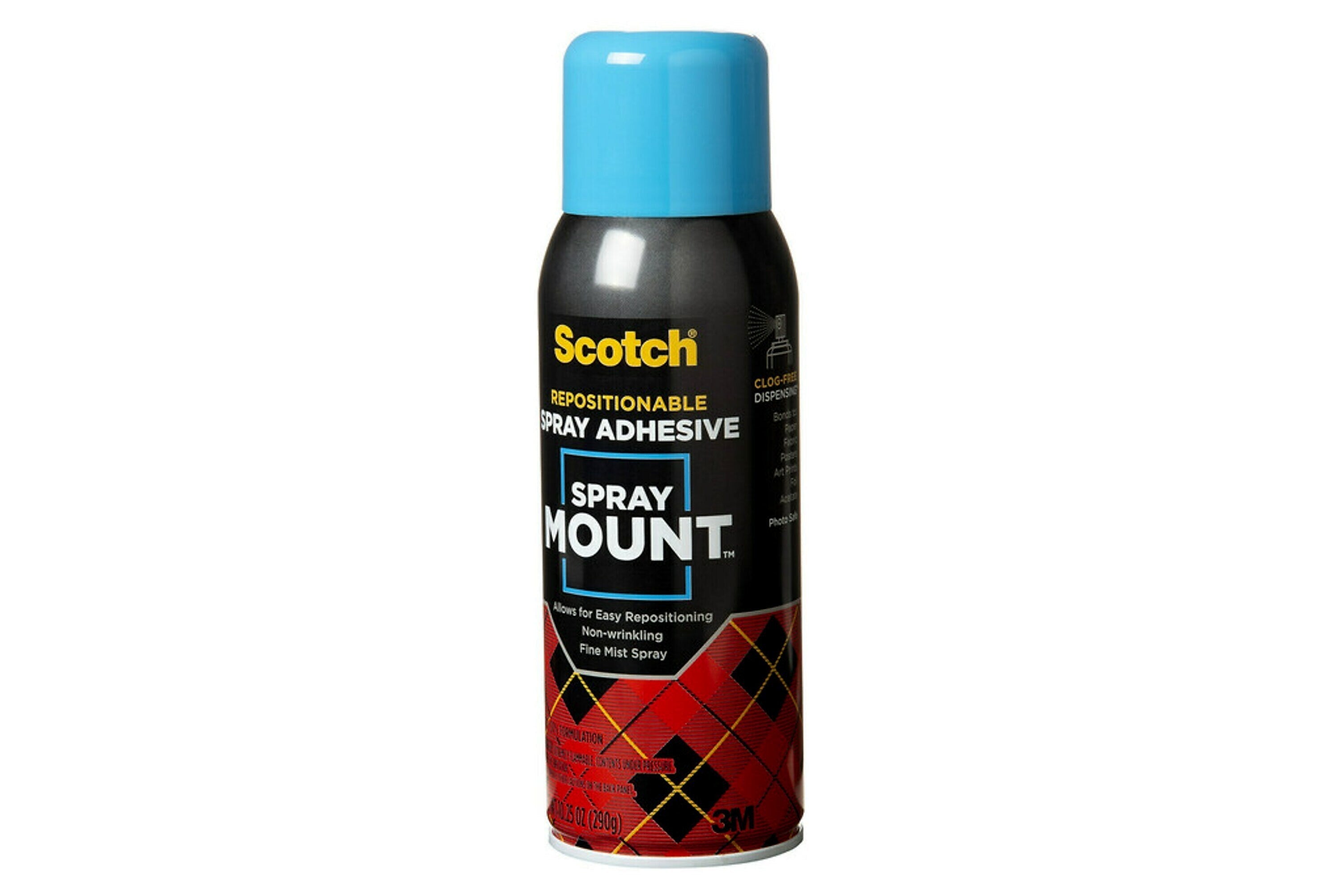Scotch® Removable Repositionable Spray Adhesive, 10.25 oz.