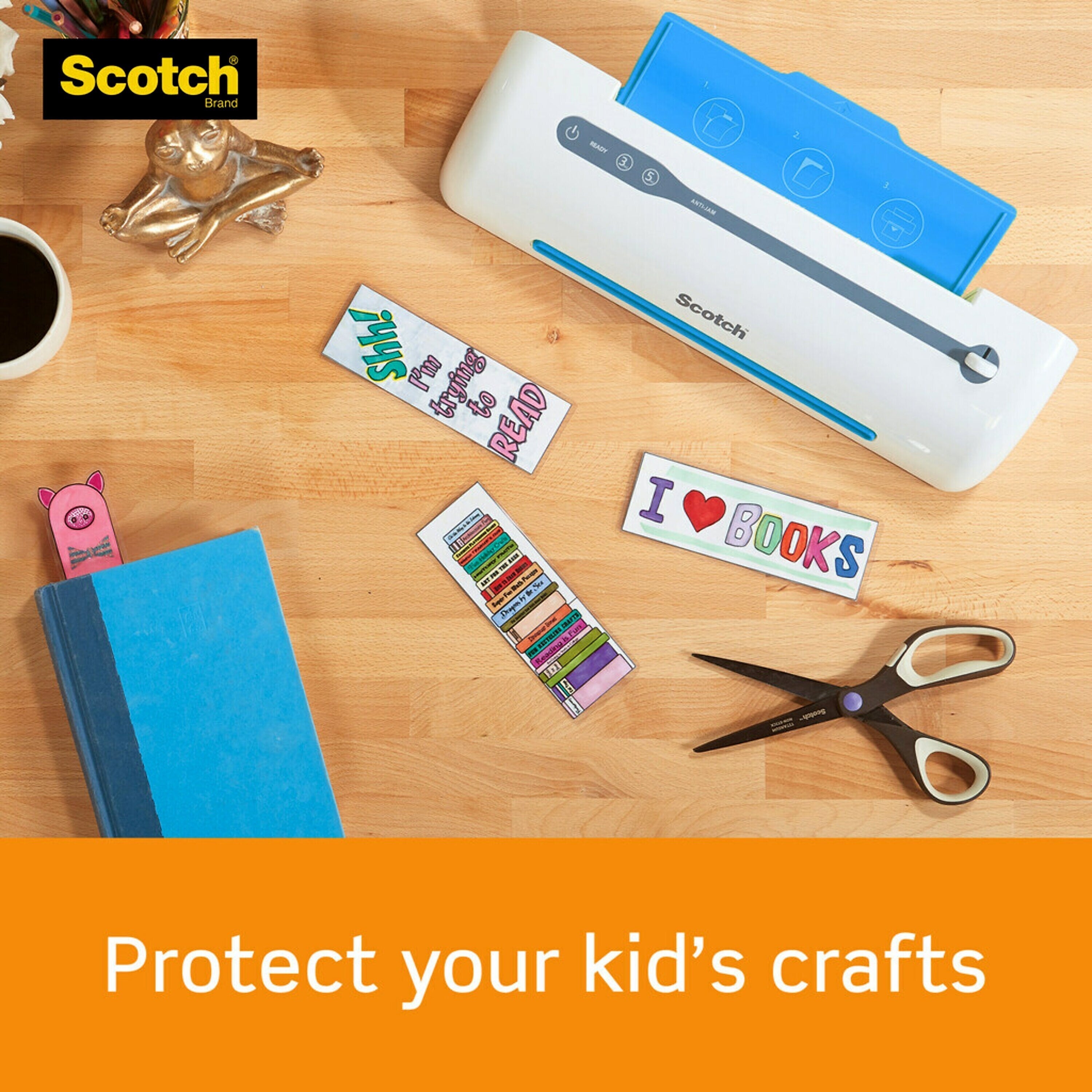 Scotch Self Sealing Laminating Pouches, Letter Size, 5 Mil, 25/Pack