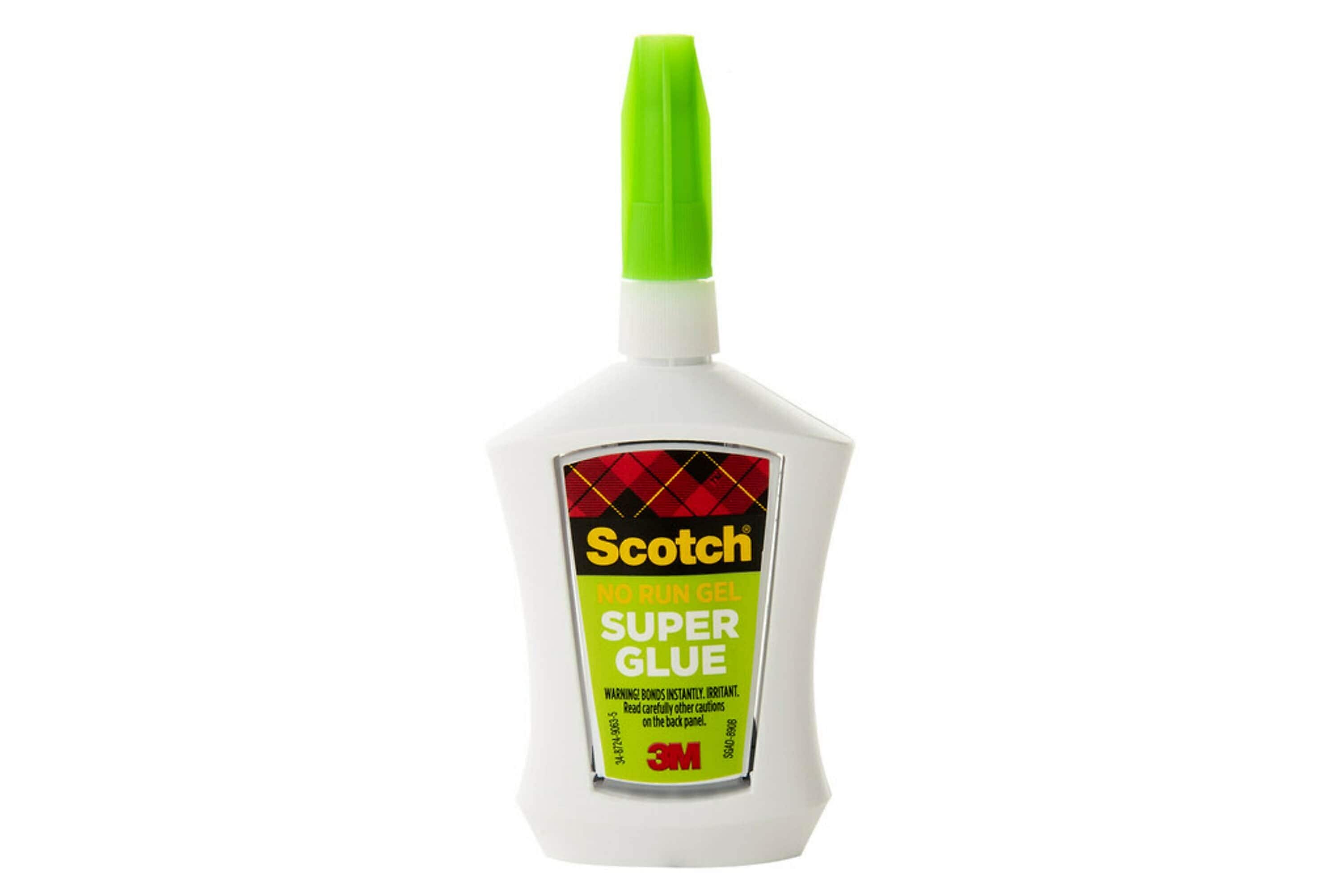 Scotch® Super Glue, 0.14 oz., Tan