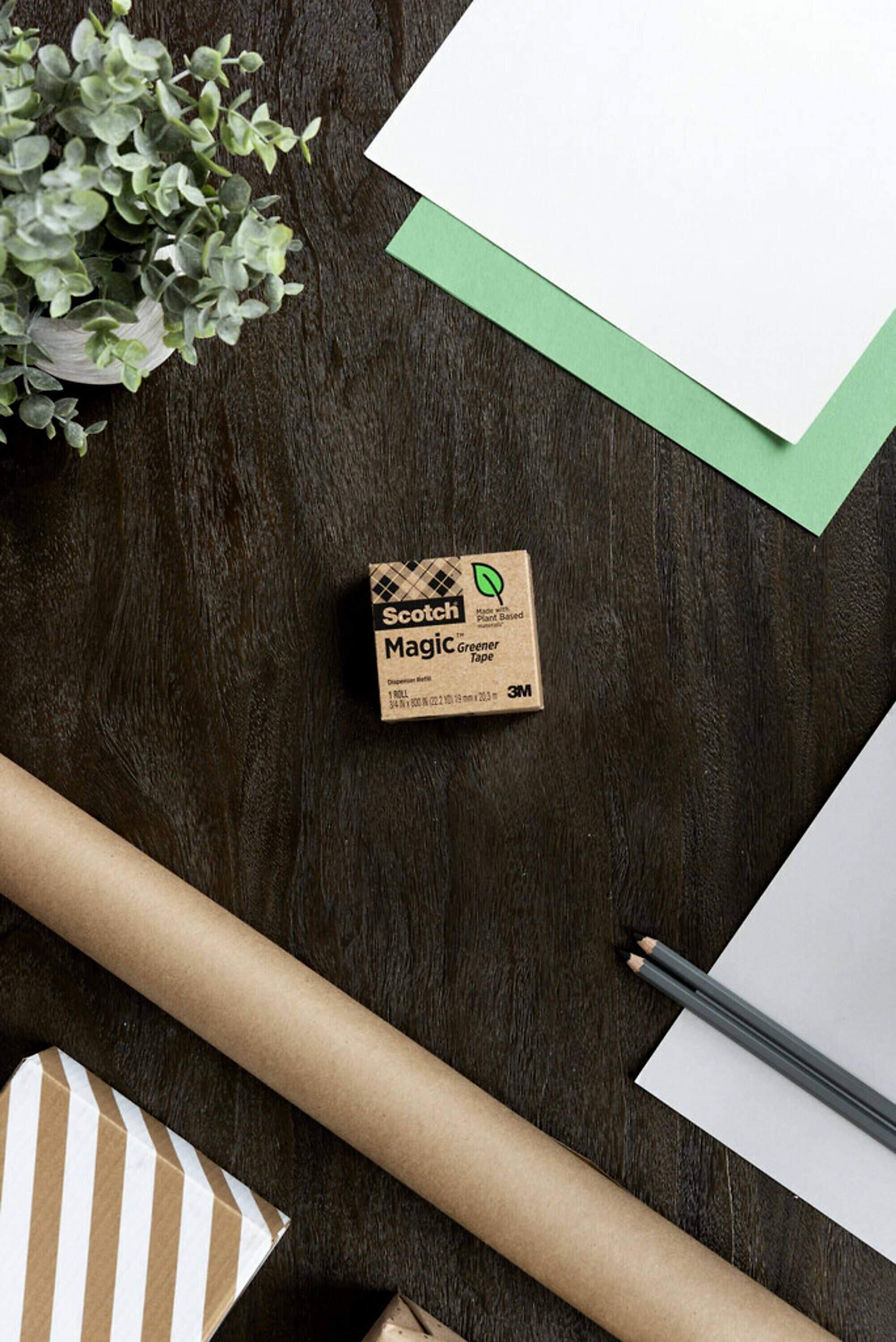 Scotch Transparent Clear Tape Refill, 0.75