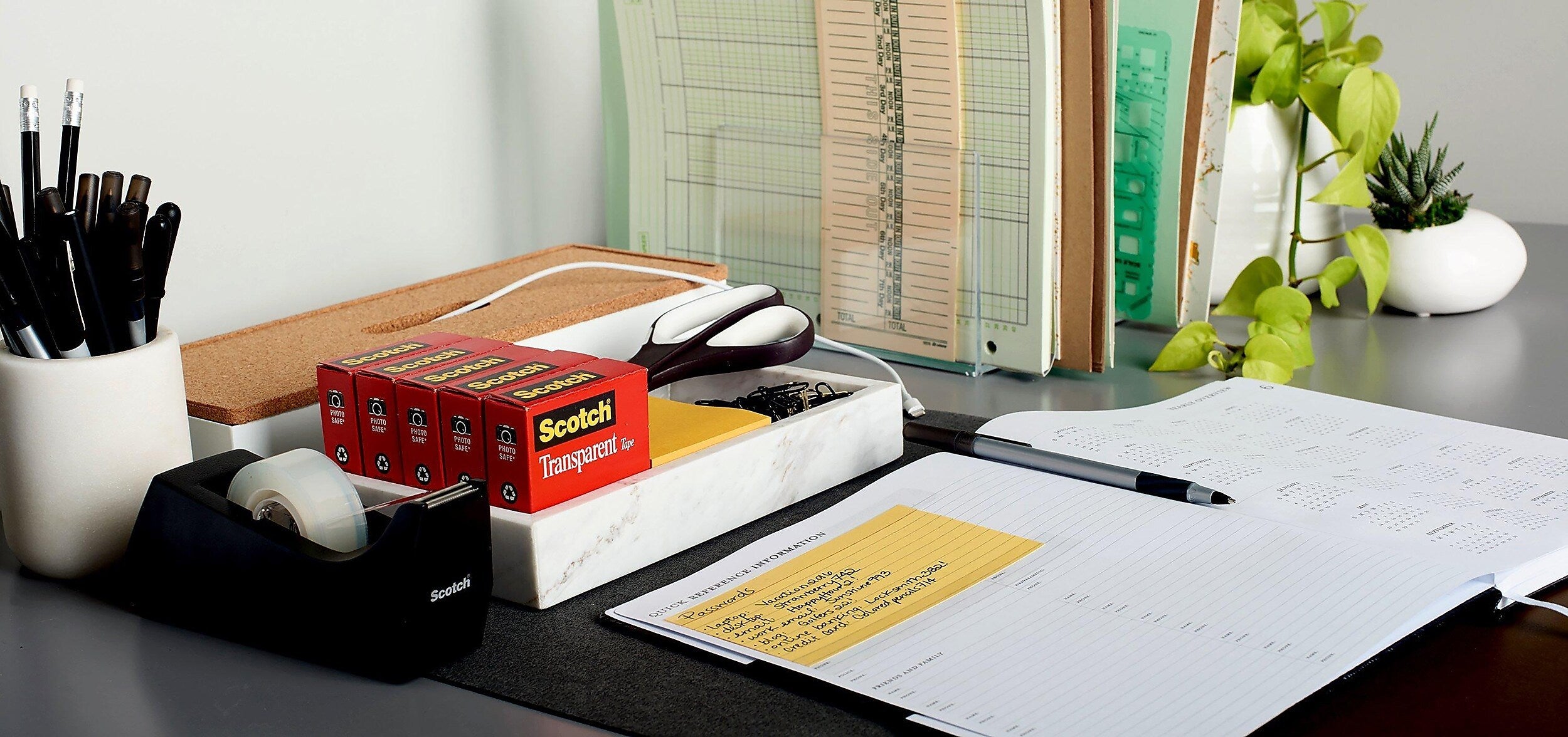 Scotch® Transparent Tape, 3/4