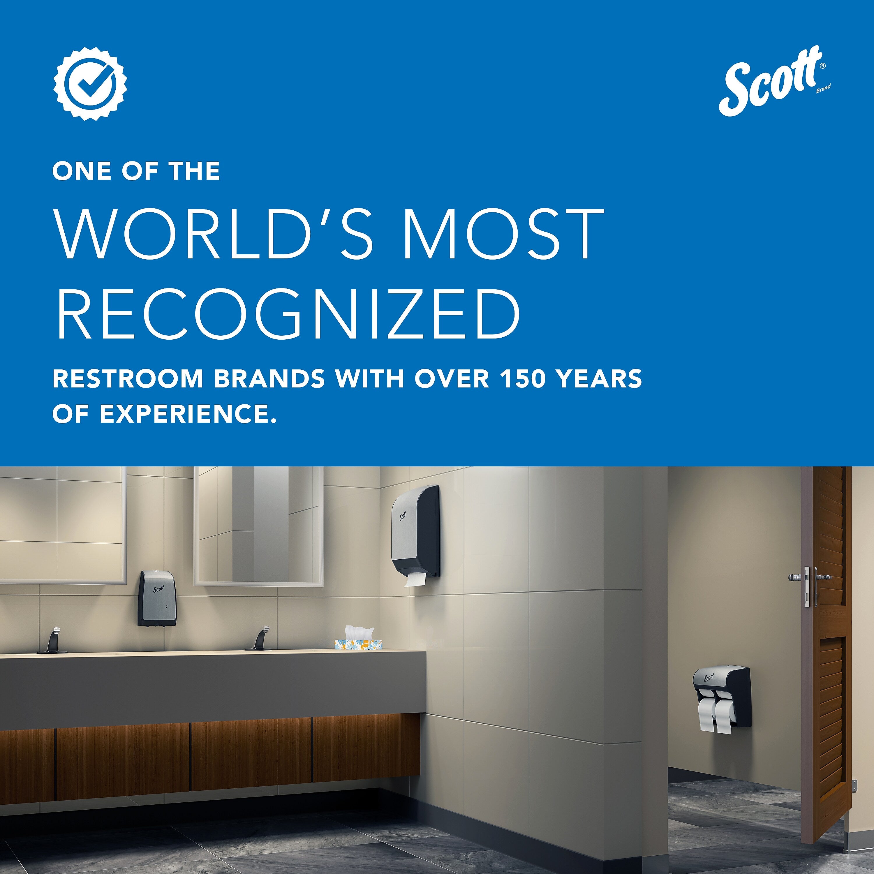 Scott 1000 Coreless Toilet Paper Dispenser, Smoke Gray
