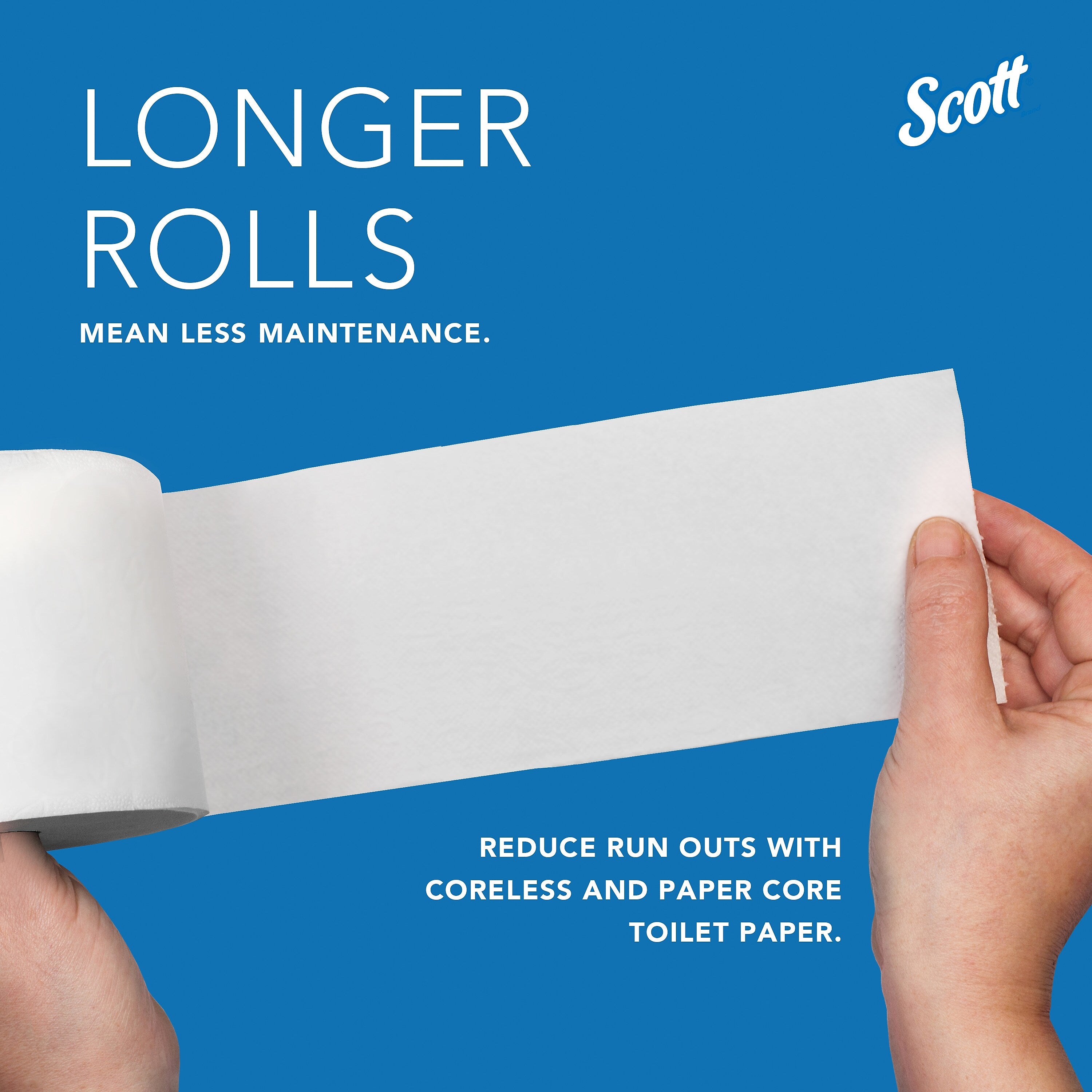 Scott 1000 Coreless Toilet Paper Dispenser, Smoke Gray
