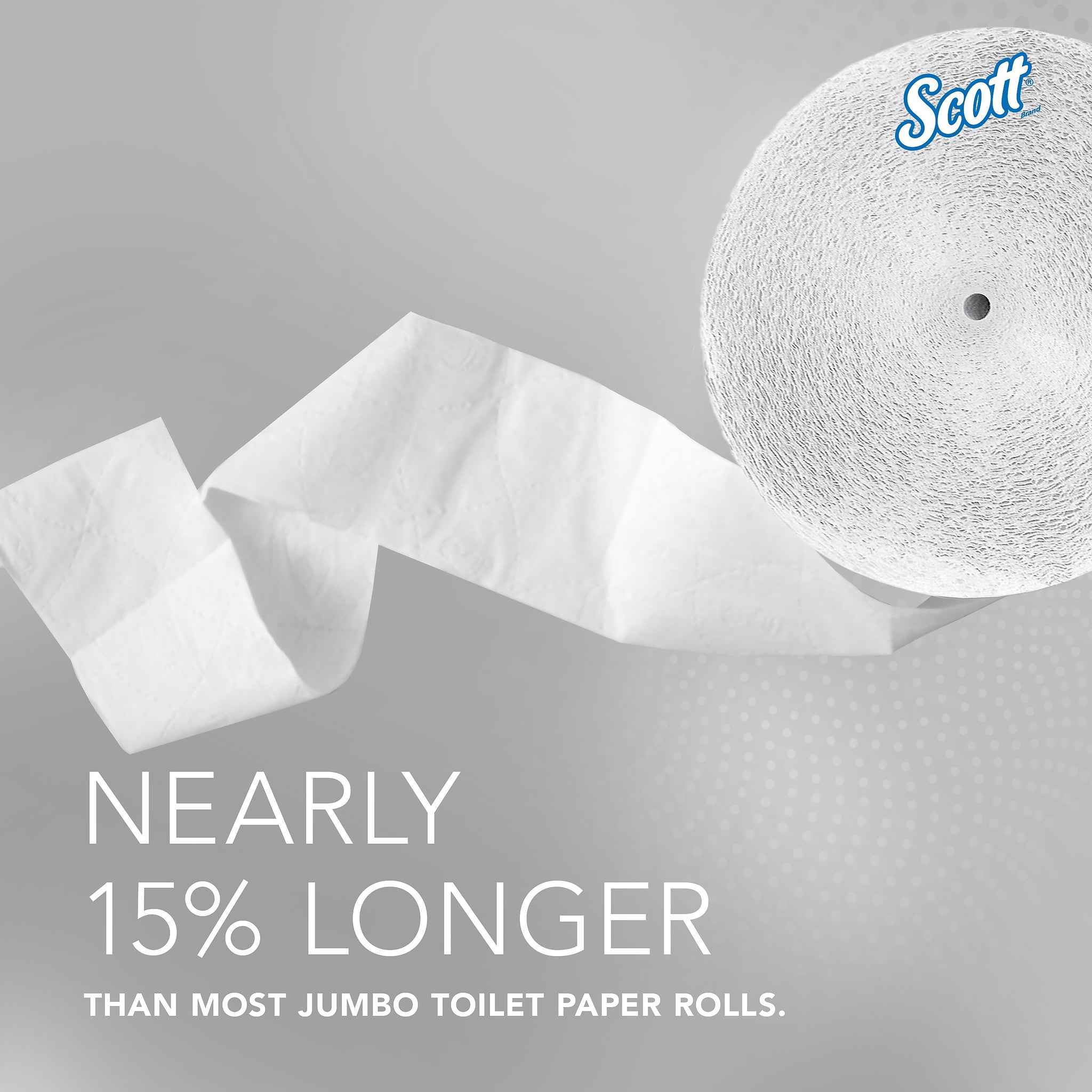 Scott Essential Recycled Coreless Toilet Paper, 1-ply, White, 12 Rolls/Case