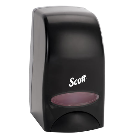 Scott Essential Wall Mounted Hand Soap/Hand Sanitizer Dispenser, Black