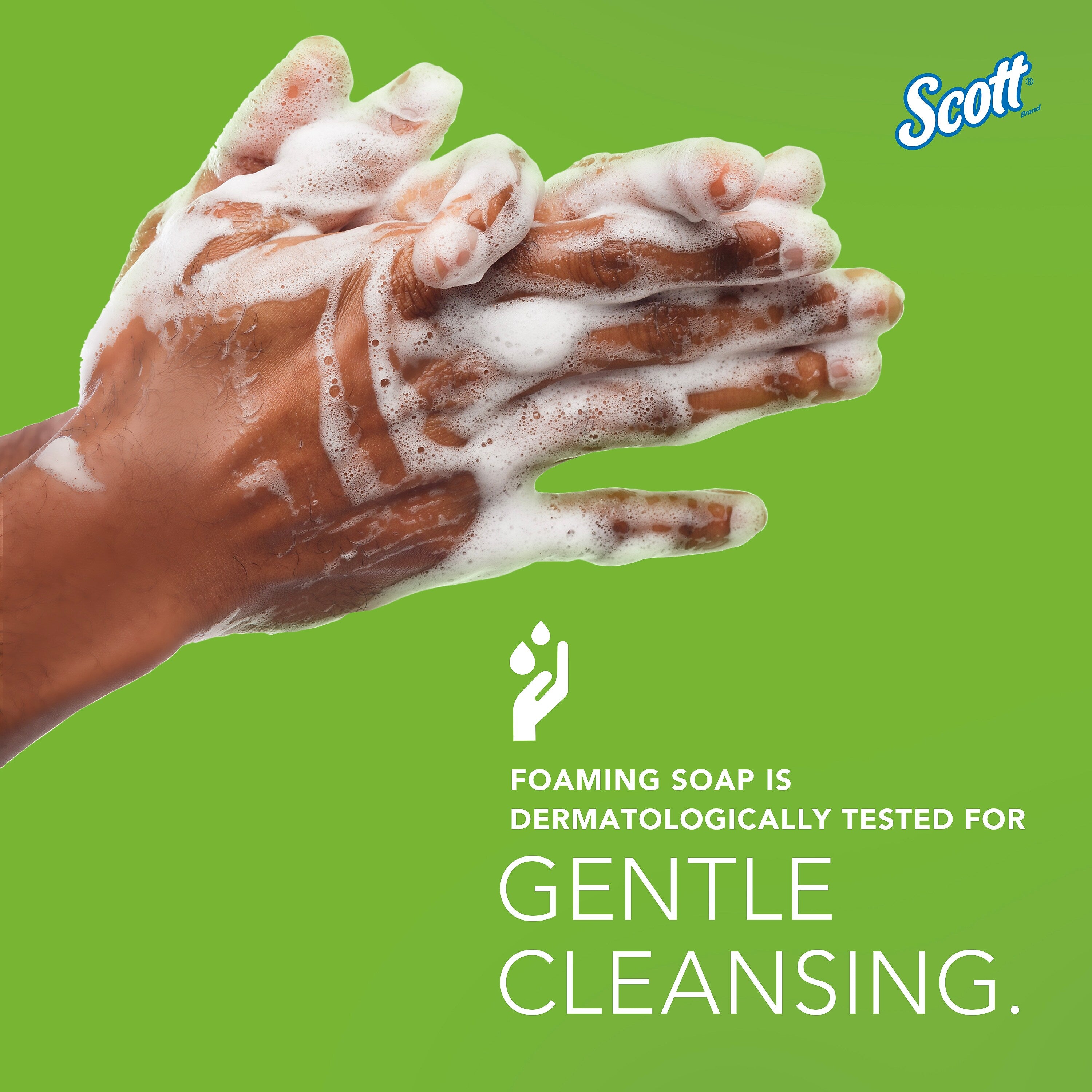 Scott Foaming Hand Soap Refill, Clear, Fragrance Free, 1 Liter, 6/Carton