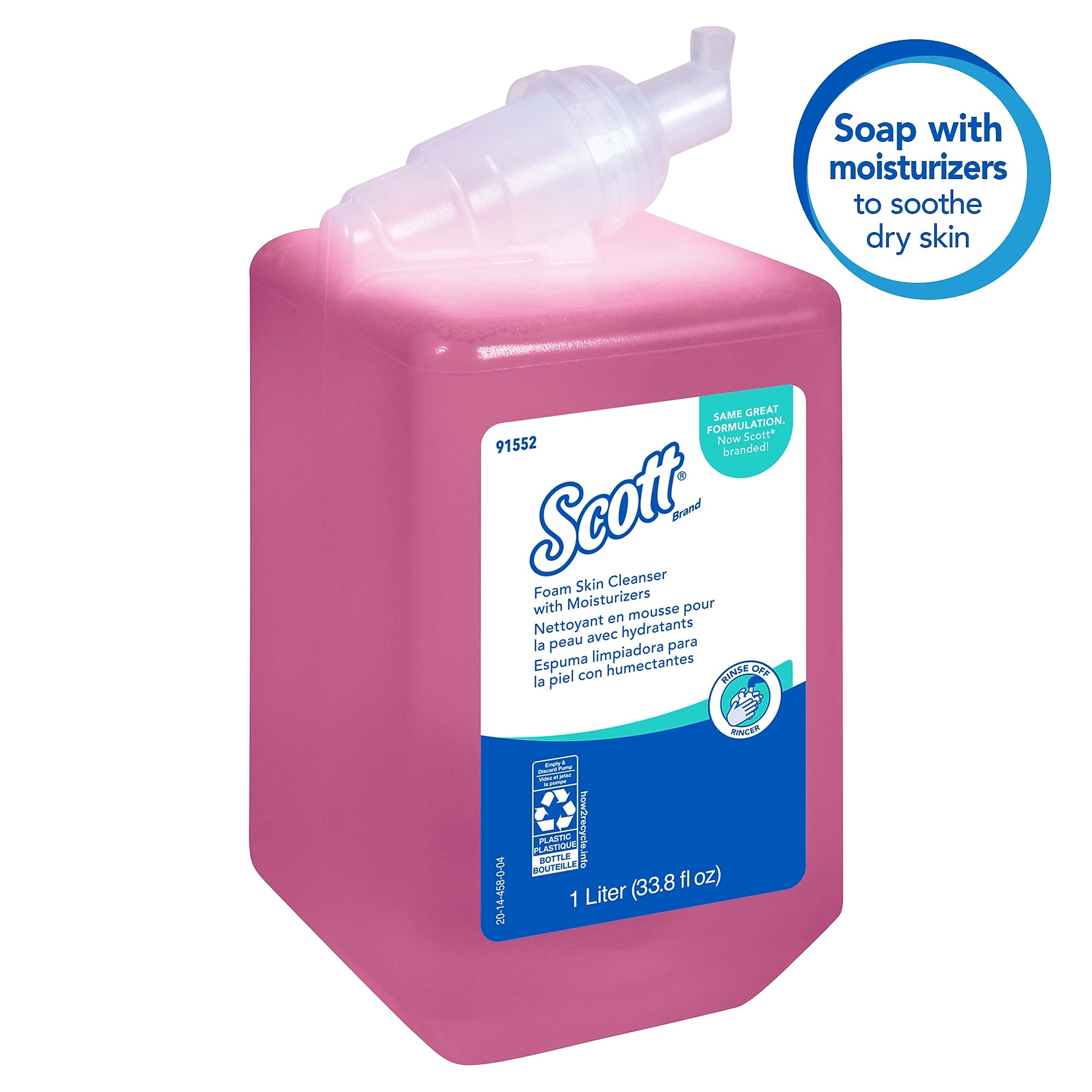 Scott Pro Foam Hand Soap Refills, Floral, 33.8 Oz., 6/Carton