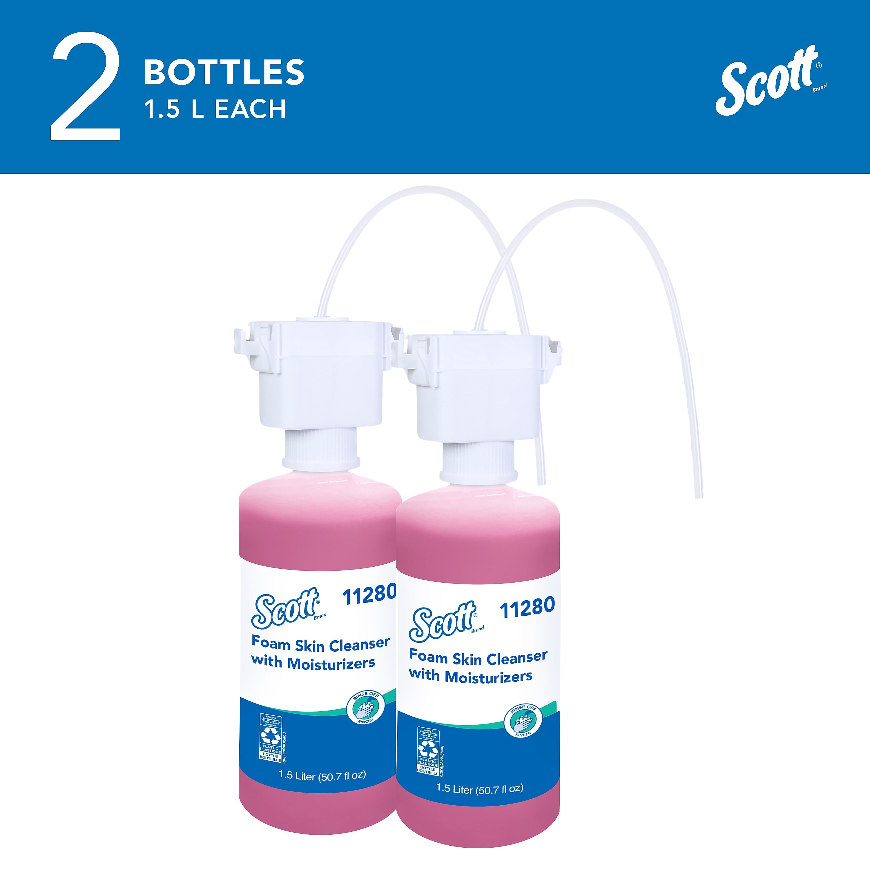 Scott Pro Foaming Hand Soap Refill for Dispenser, Floral Scent, 2/Carton