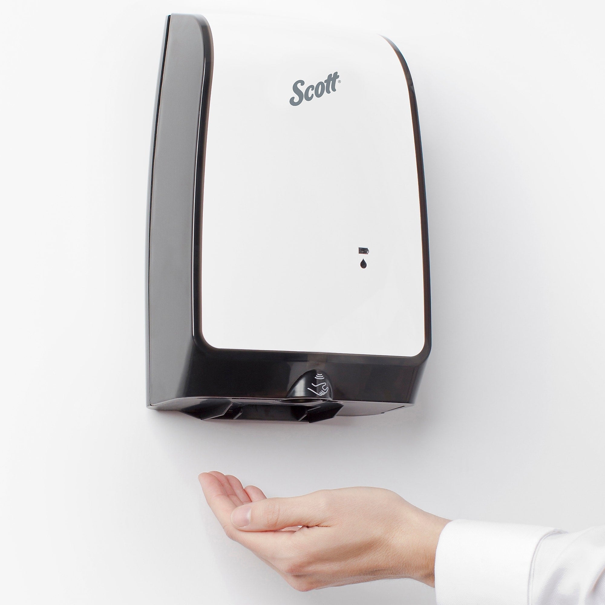 Scott Professional Scott MOD Touchless Cassette Skin Care Dispenser, White