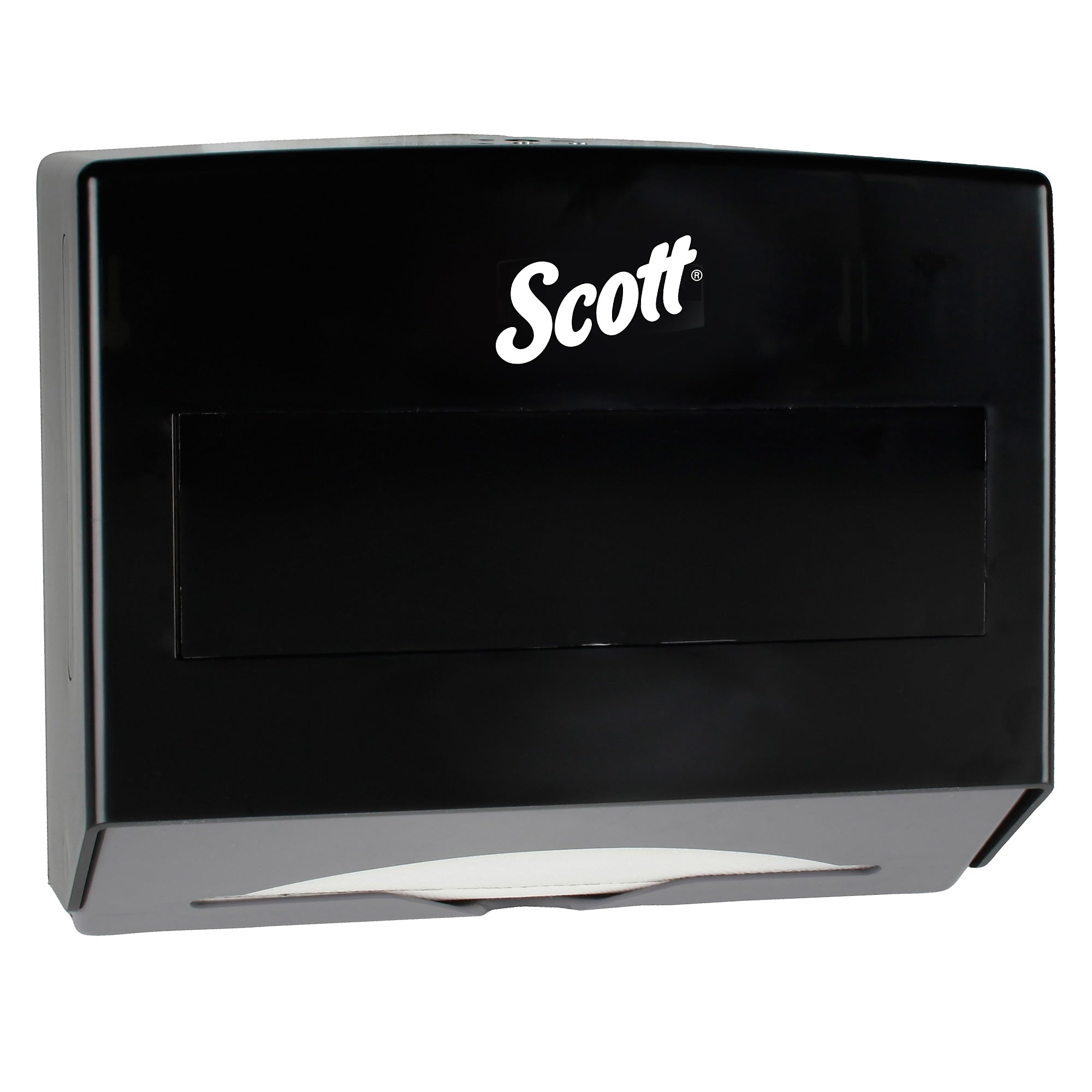 Scott Professional Scottfold Compact Folded Paper Towel Dispenser, Smoke