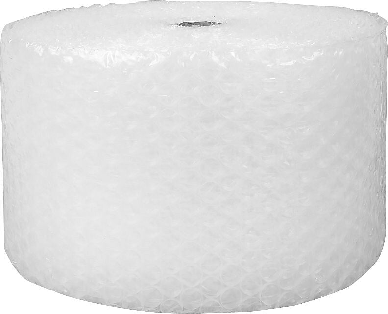 Sealed Air Bubble Wrap 5/16" Ready-to-Roll Dispenser, 12" x 100', Clear