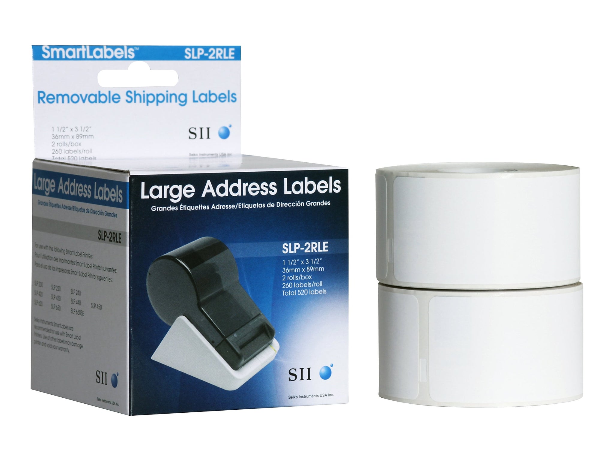 Seiko Thermal Address Labels, 1 1/2
