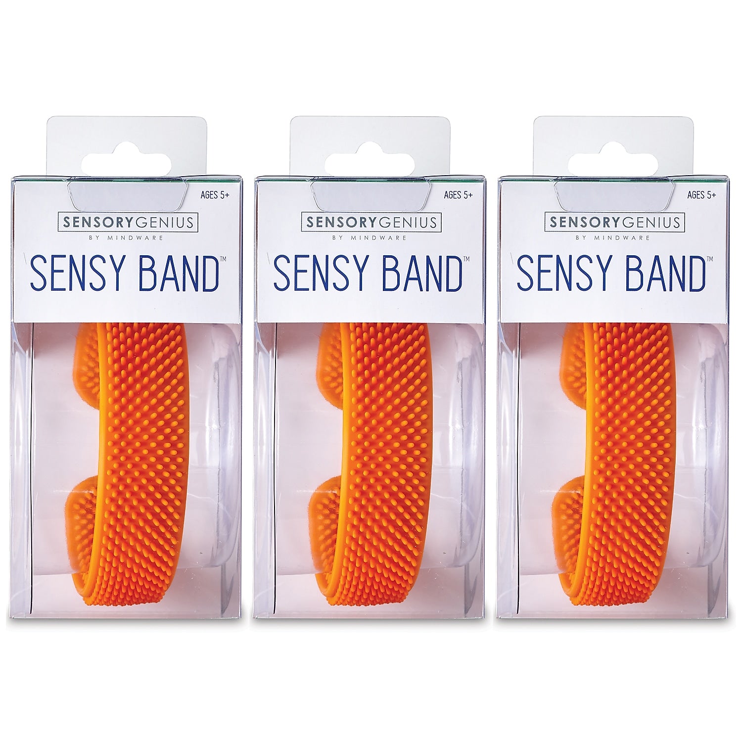 Sensory Genius Sensy Band Fidget Wristband, Pack of 3