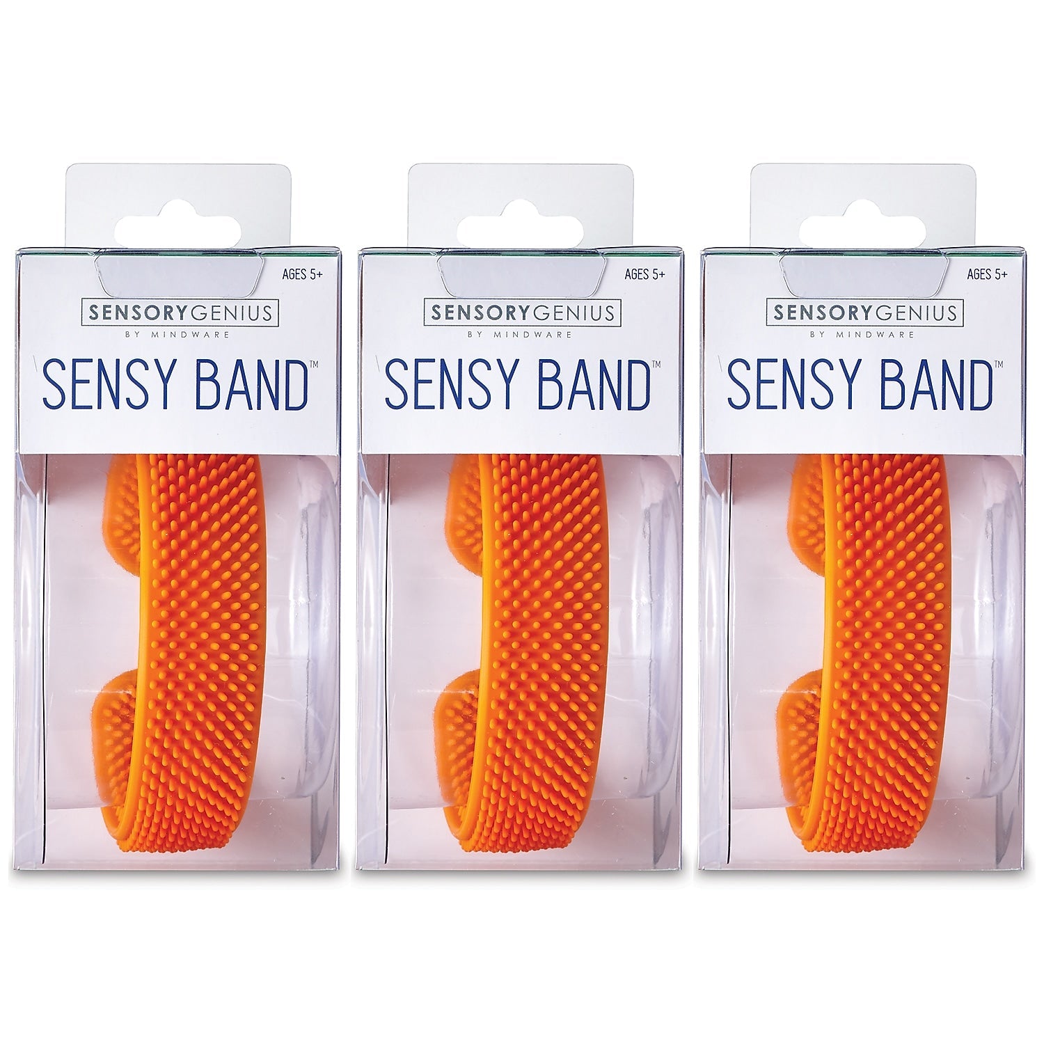 Sensory Genius Sensy Band Fidget Wristband, Pack of 3