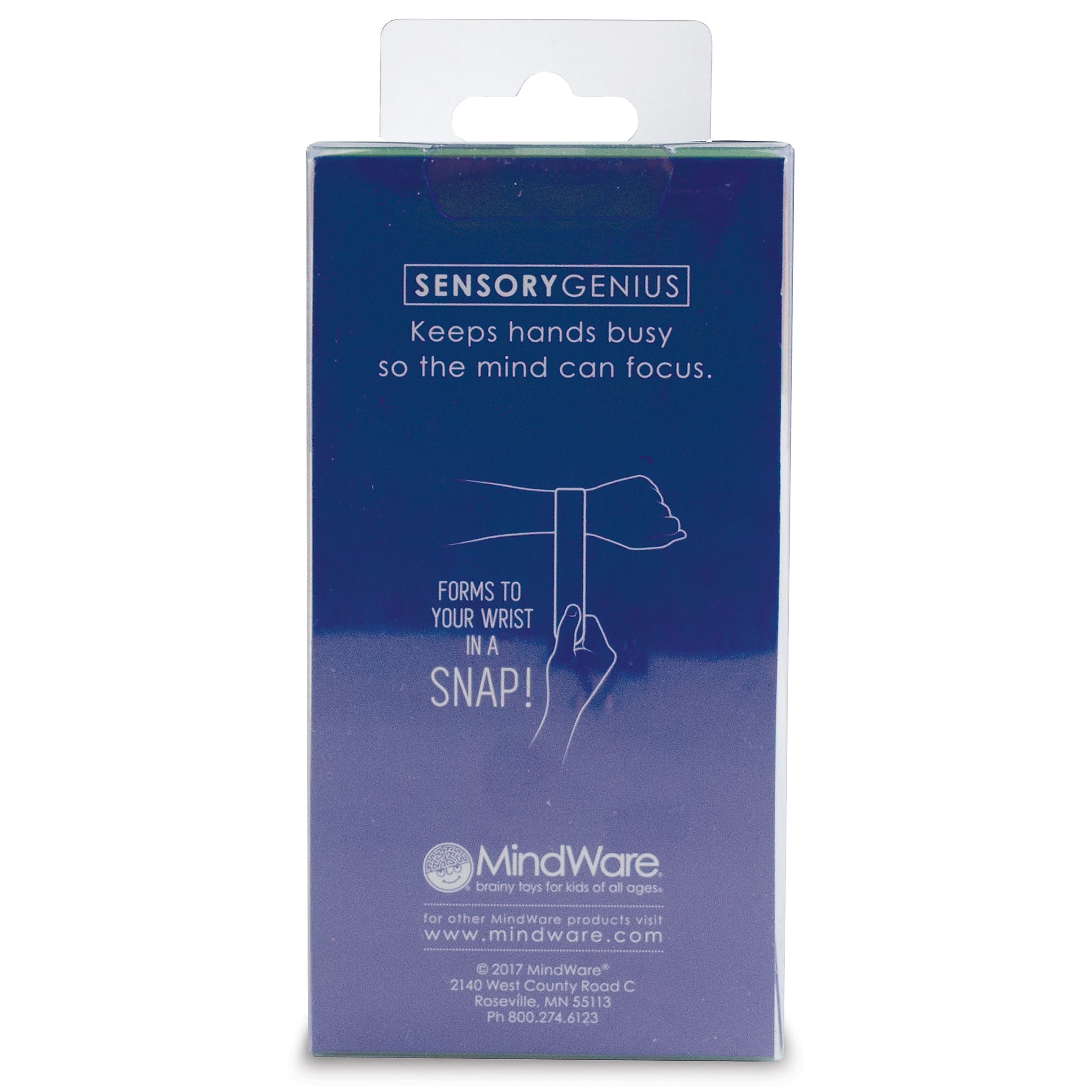 Sensory Genius Sensy Band Fidget Wristband, Pack of 3