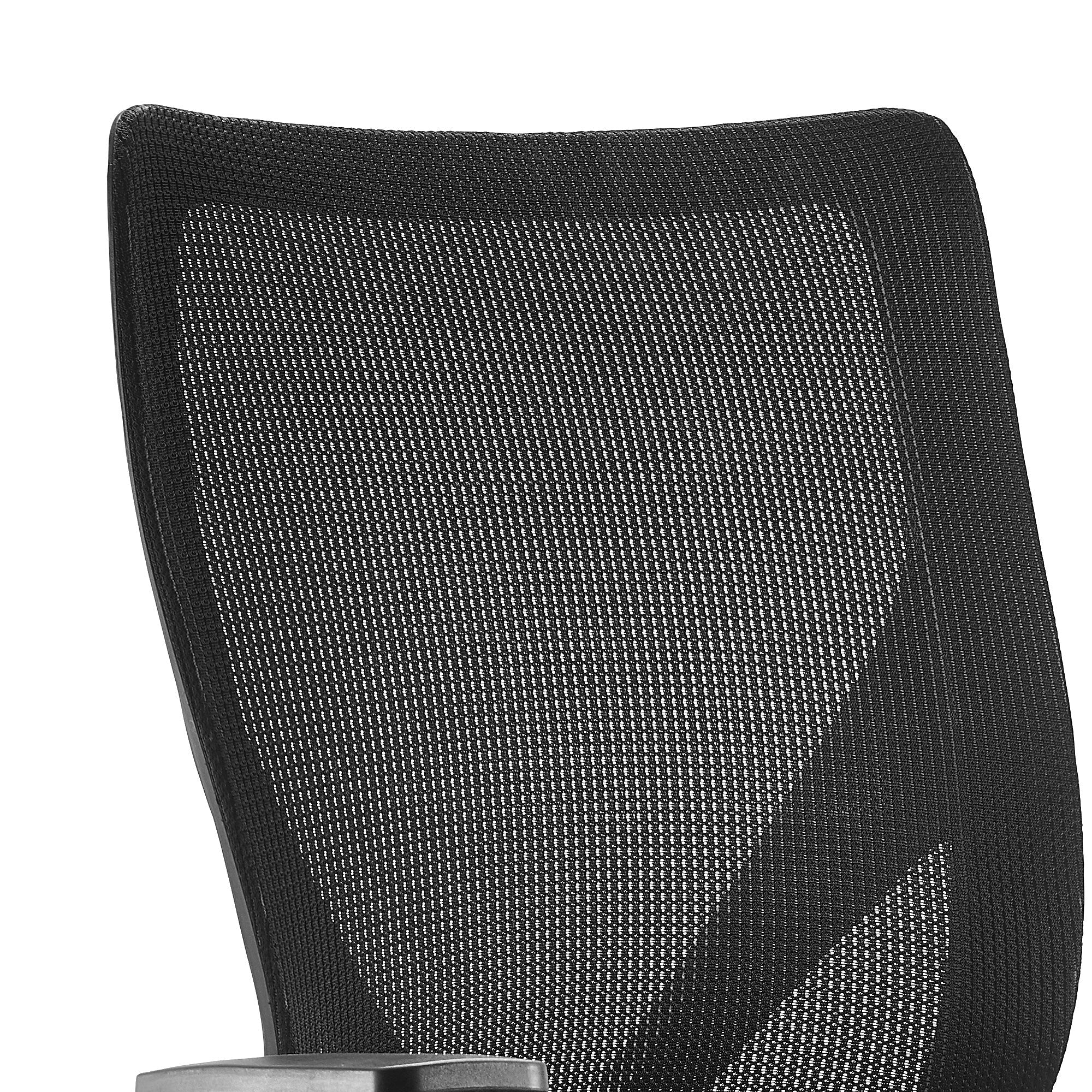 Serta Works Mesh Back Polyester Computer and Desk Chair, Black