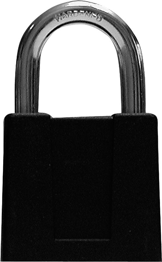 Sesamee® K500 Keyless Padlock, Black Epoxy