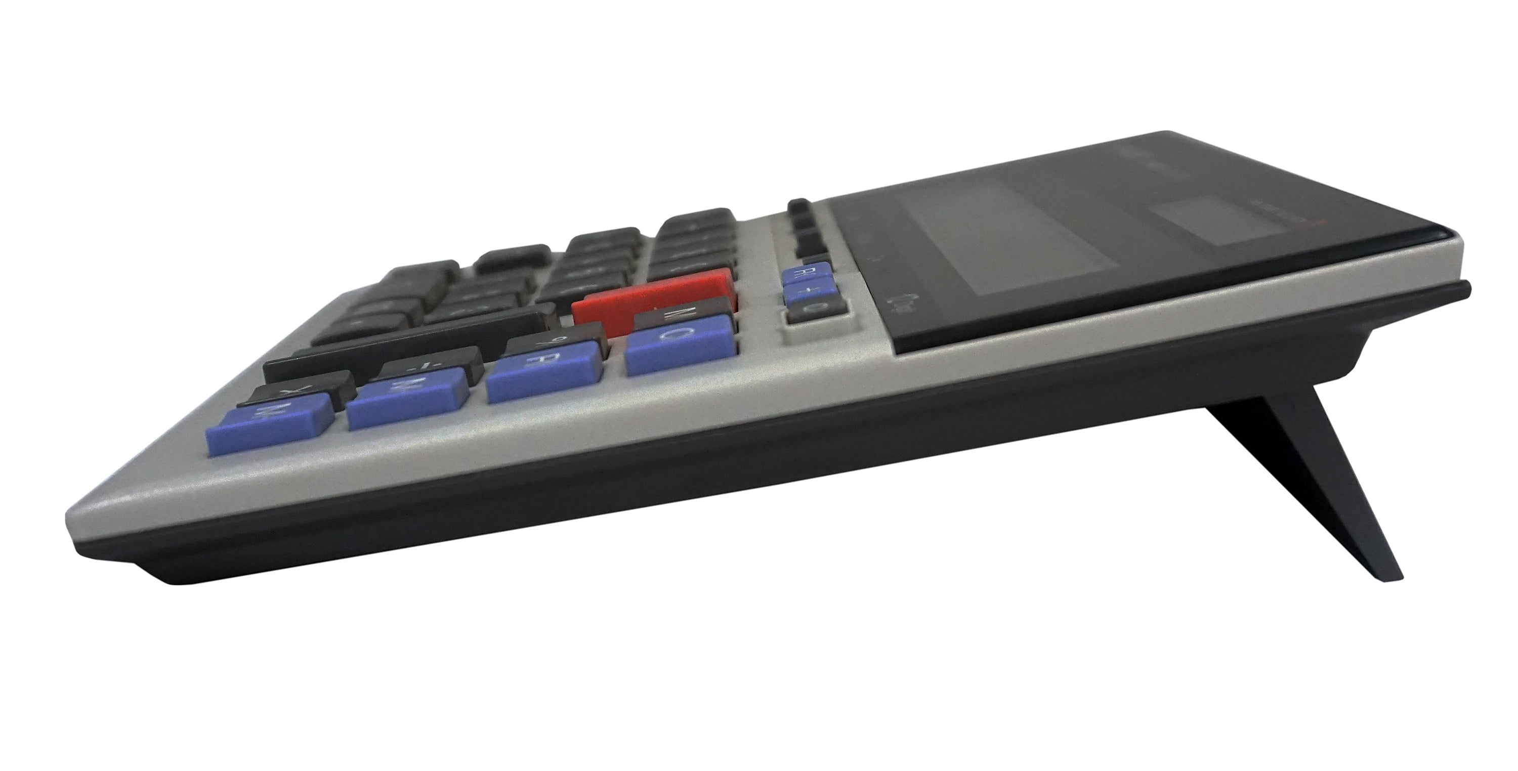 Sharp QS-2130 12-Digit Battery/Solar Powered Financial Calculator, Gray