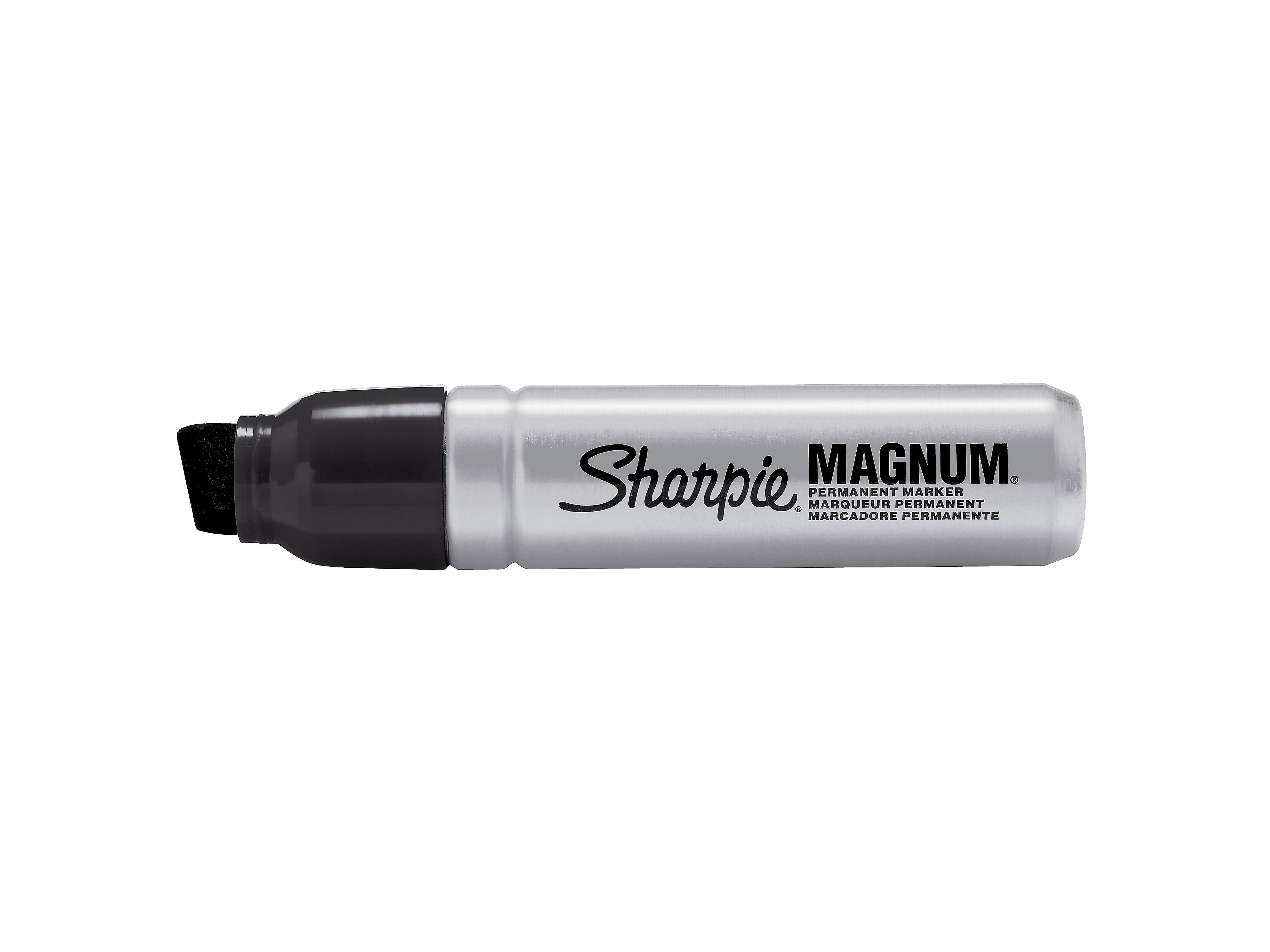 Sharpie Magnum Permanent Marker, XL Chisel Tip, Black