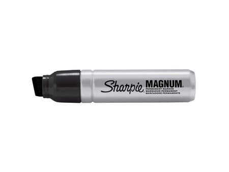 Sharpie Magnum Permanent Marker, XL Chisel Tip, Black